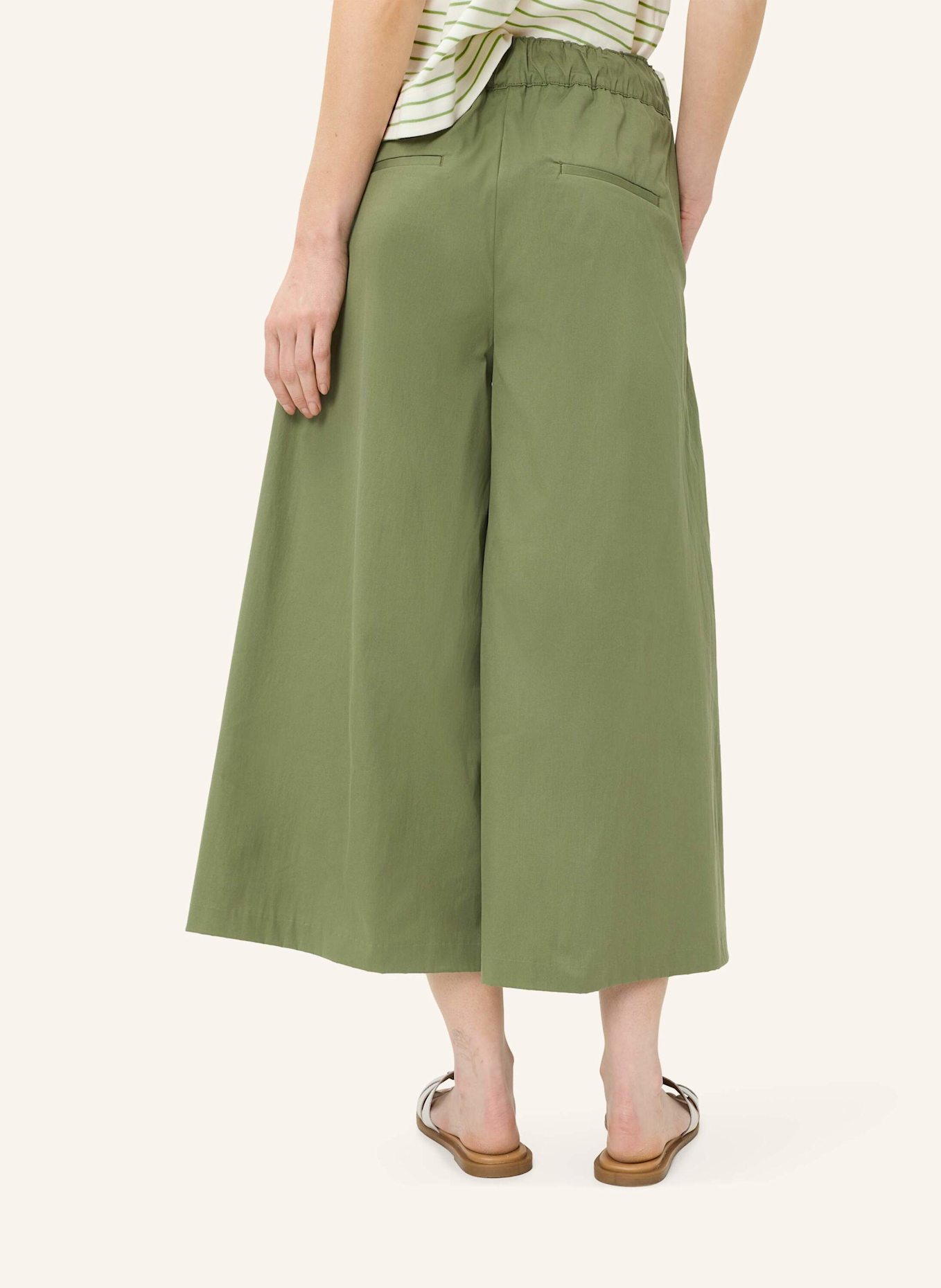 BRAX Palazzohose STYLE MAJA S: OLIV