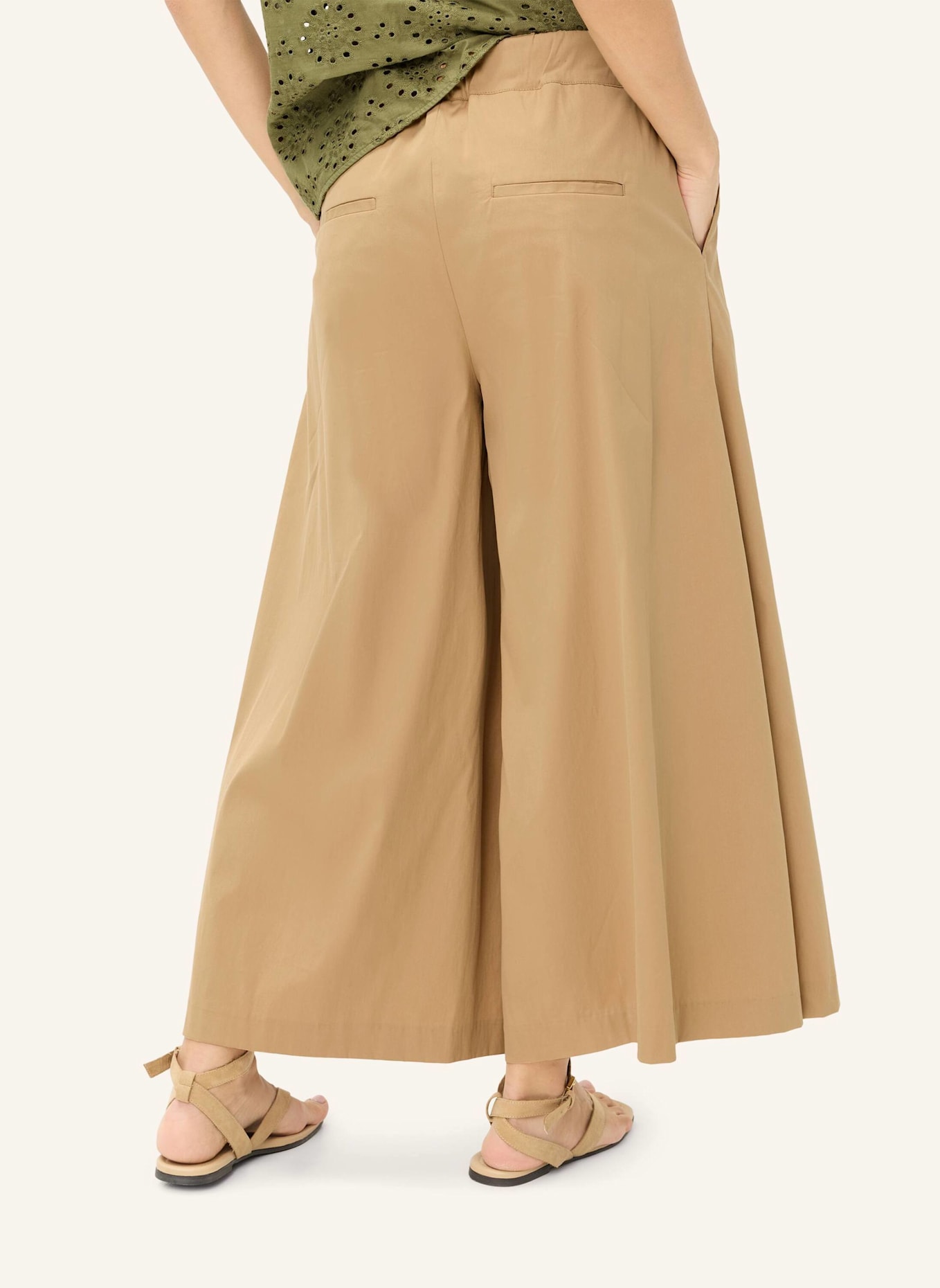 BRAX Palazzohose STYLE MAJA S: HELLBRAUN
