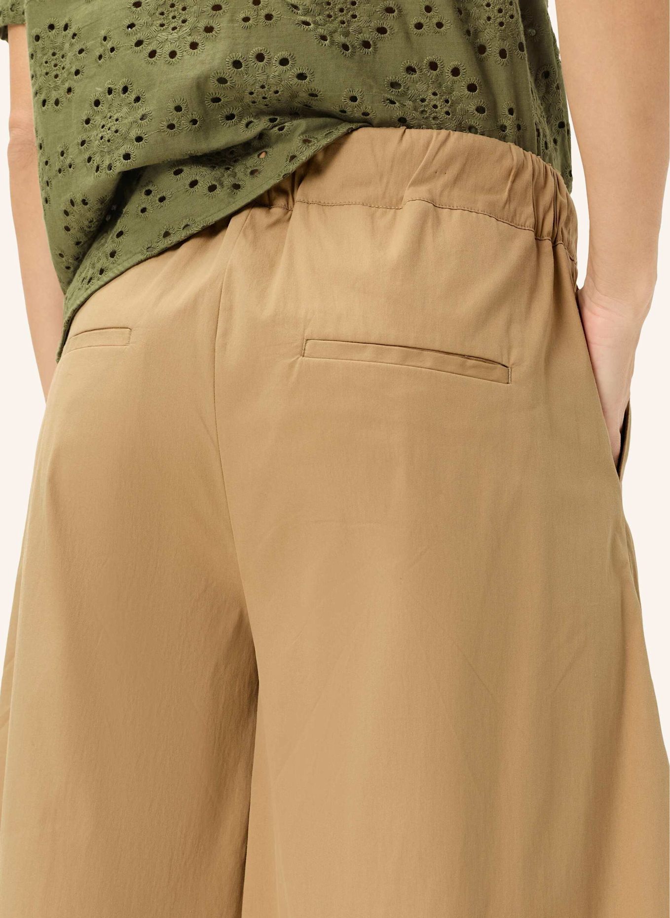 BRAX Palazzohose STYLE MAJA S: HELLBRAUN