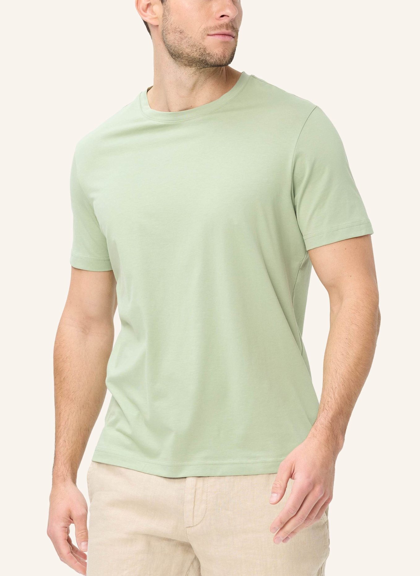 BRAX T-Shirt STYLE TED: GRÜN
