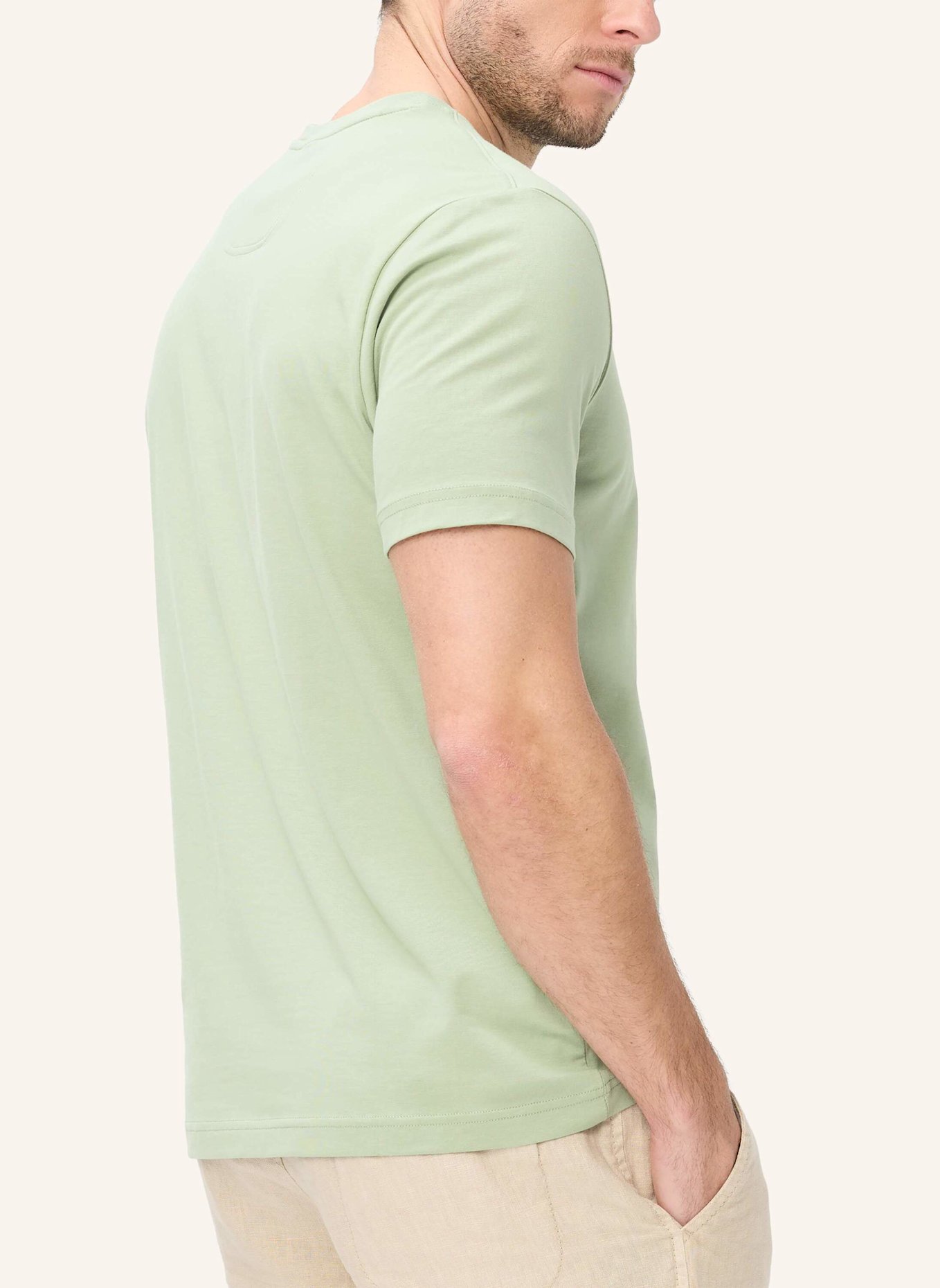 BRAX T-Shirt STYLE TED: GRÜN