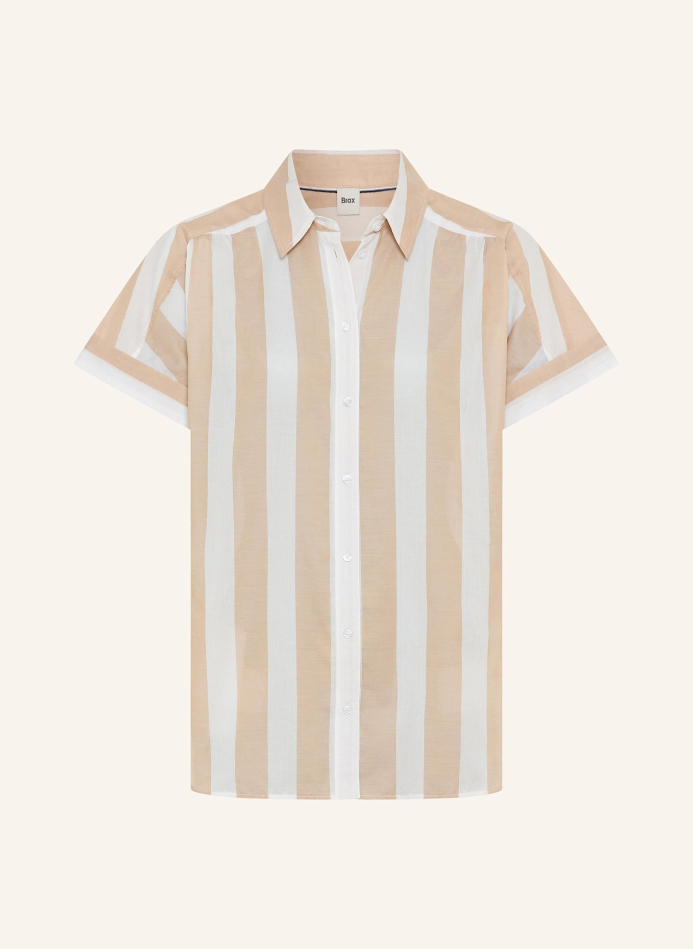 BRAX Bluse STYLE VIV: HELLBRAUN