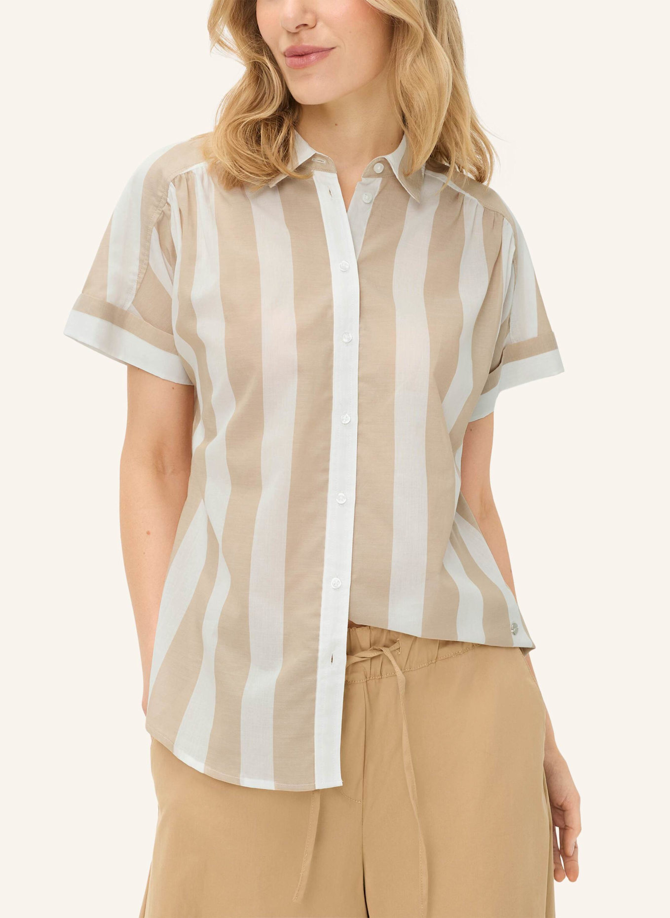 BRAX Bluse STYLE VIV: HELLBRAUN