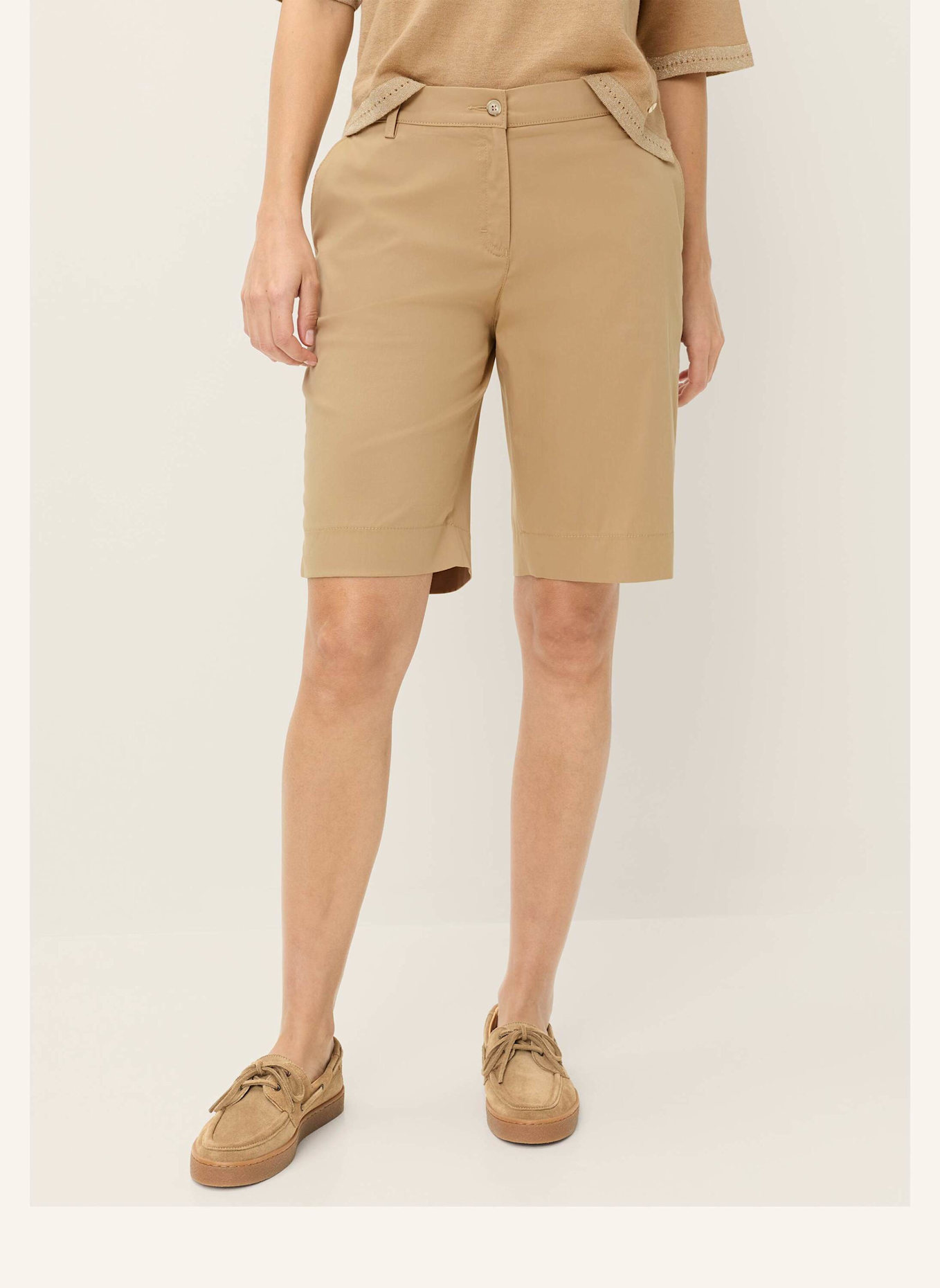 BRAX Shorts STYLE MIA B: HELLBRAUN