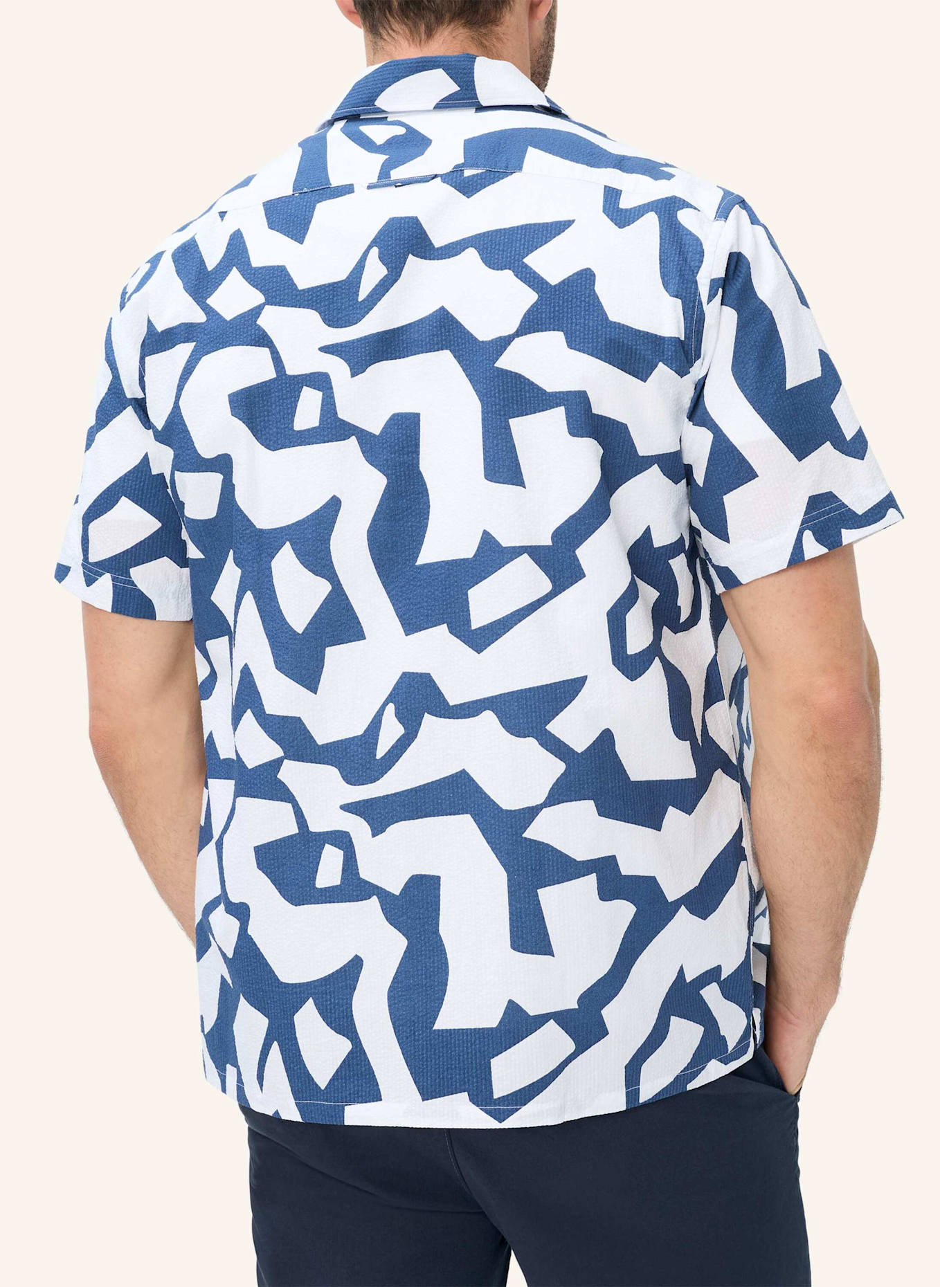 BRAX Hemd STYLE LEO: BLAU