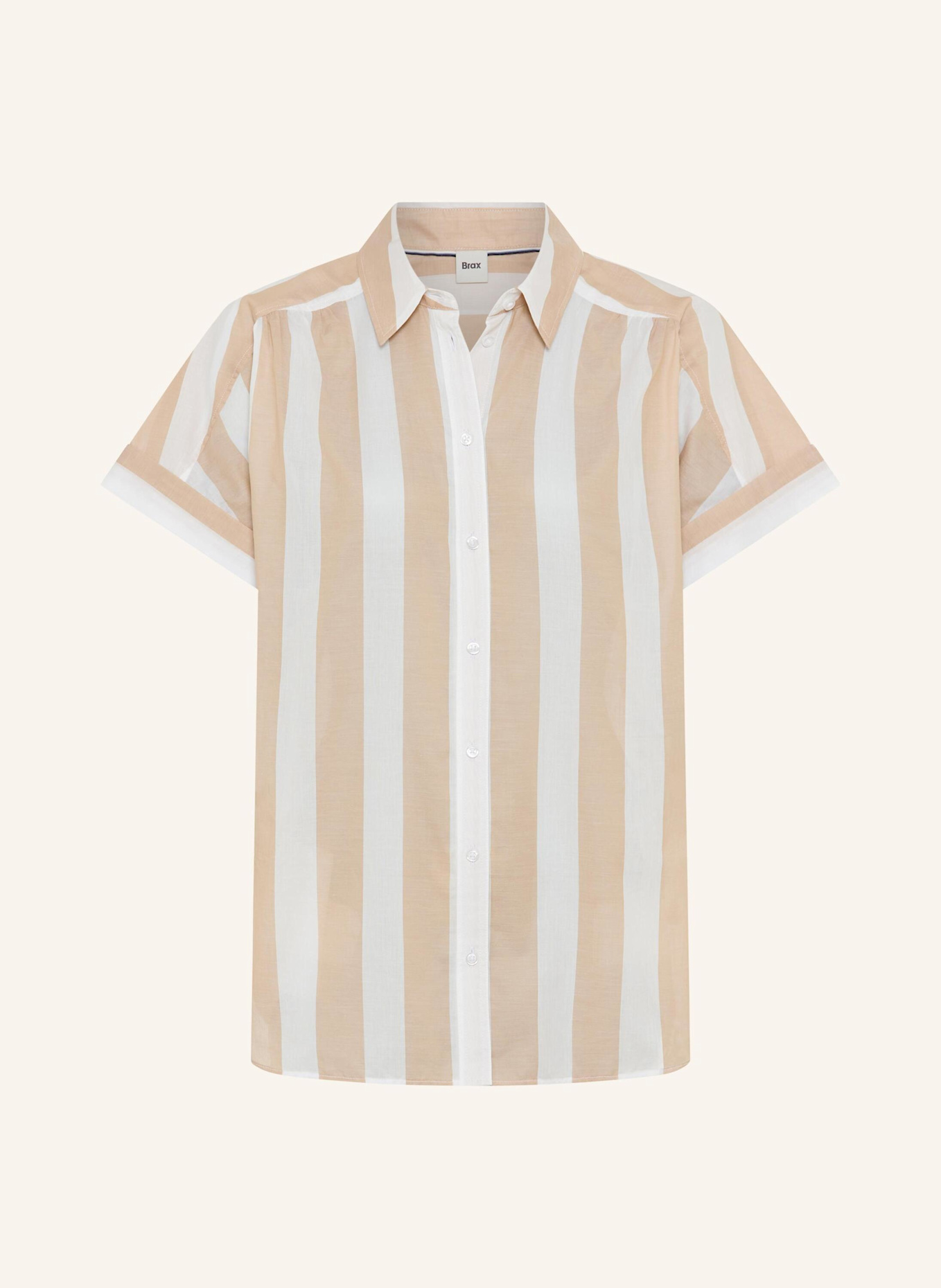 BRAX Bluse STYLE VIV: HELLBRAUN