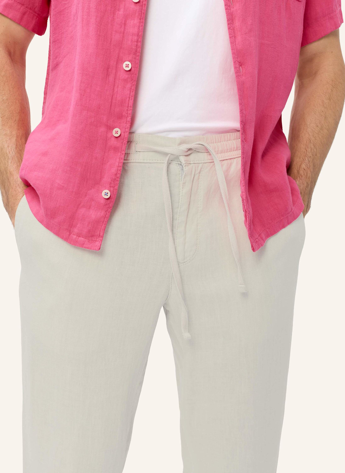 BRAX Palazzohose STYLE ELIAS: BEIGE