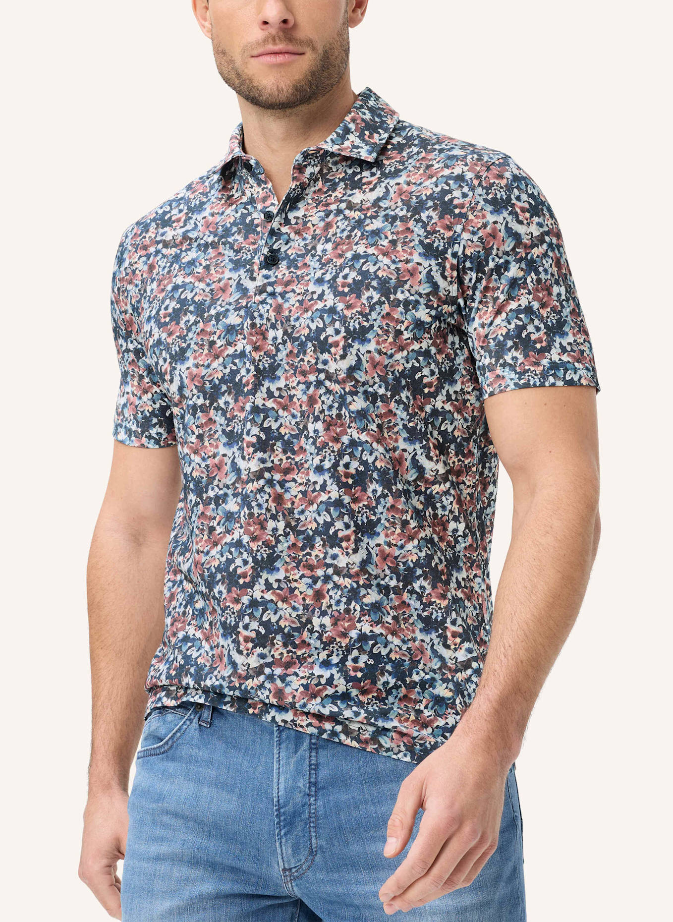 BRAX Poloshirt STYLE PEPE: ROSA