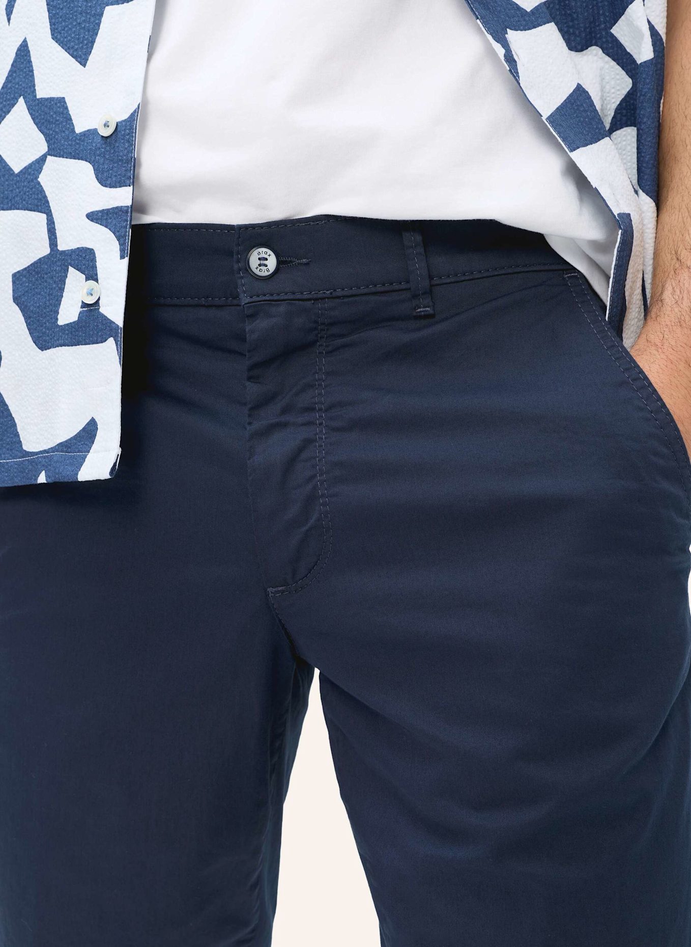 BRAX Shorts STYLE BOZEN: DUNKELBLAU