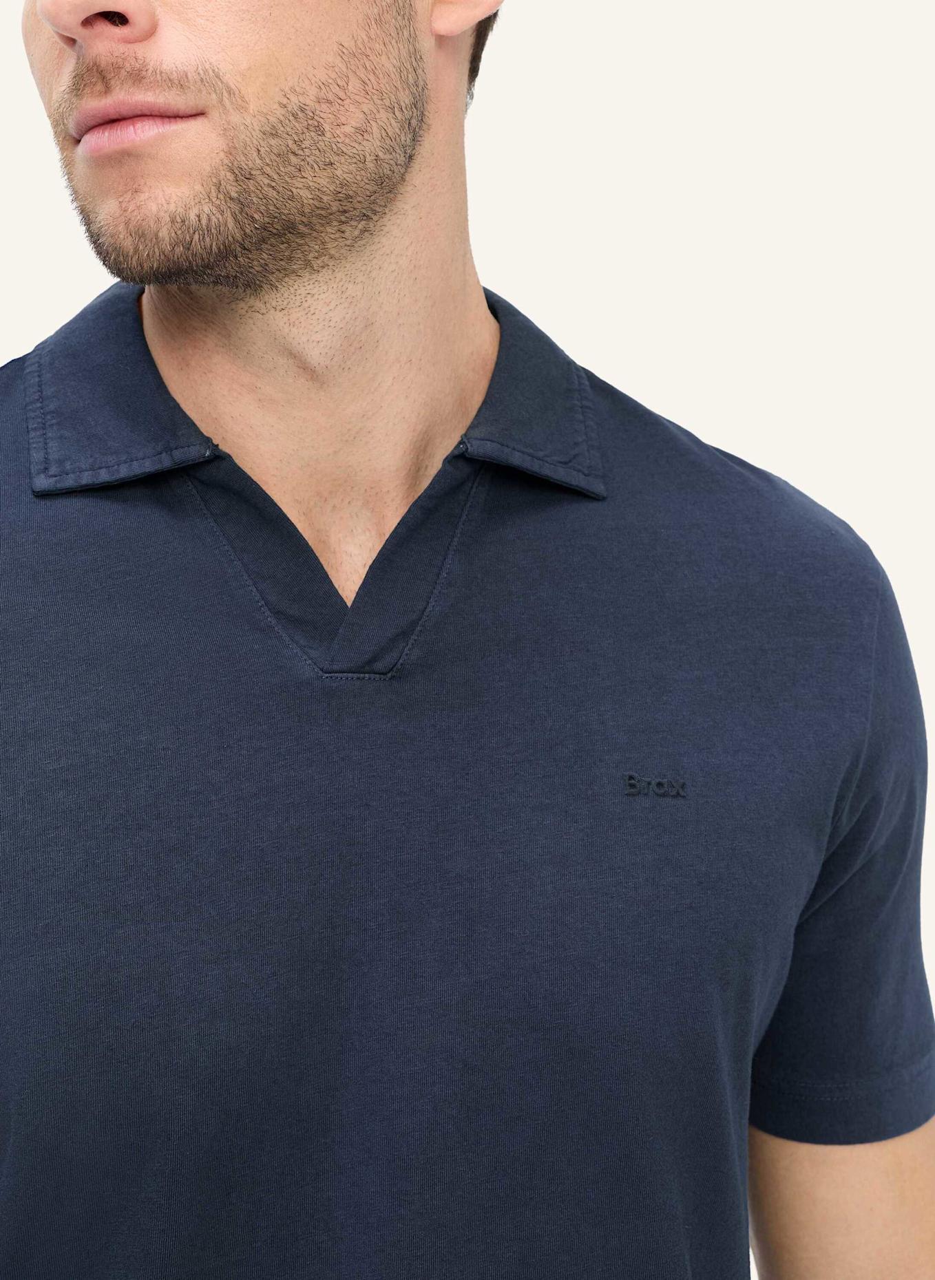 BRAX Poloshirt STYLE PAZ: BLAU