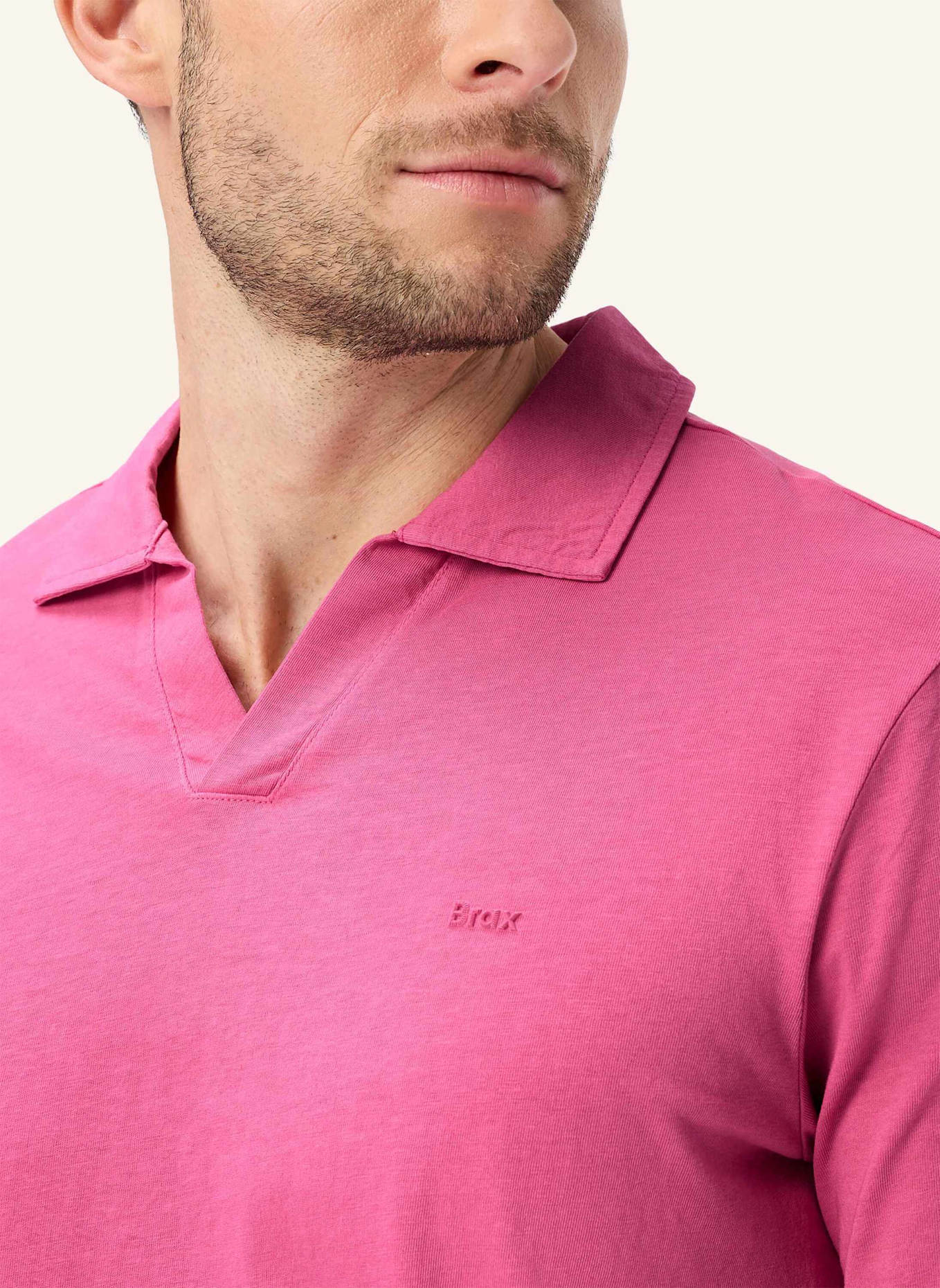 BRAX Poloshirt STYLE PAZ: ALTROSA