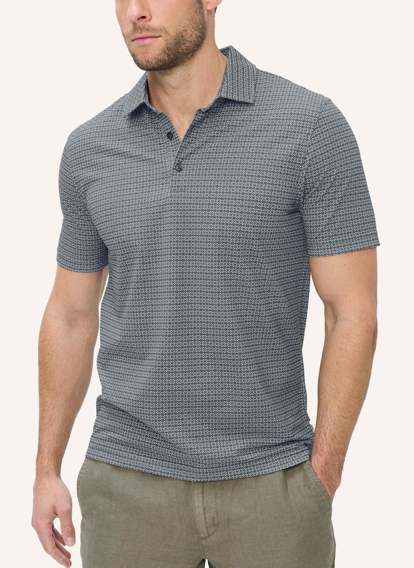 BRAX Poloshirt STYLE PEPE: DUNKELGRAU
