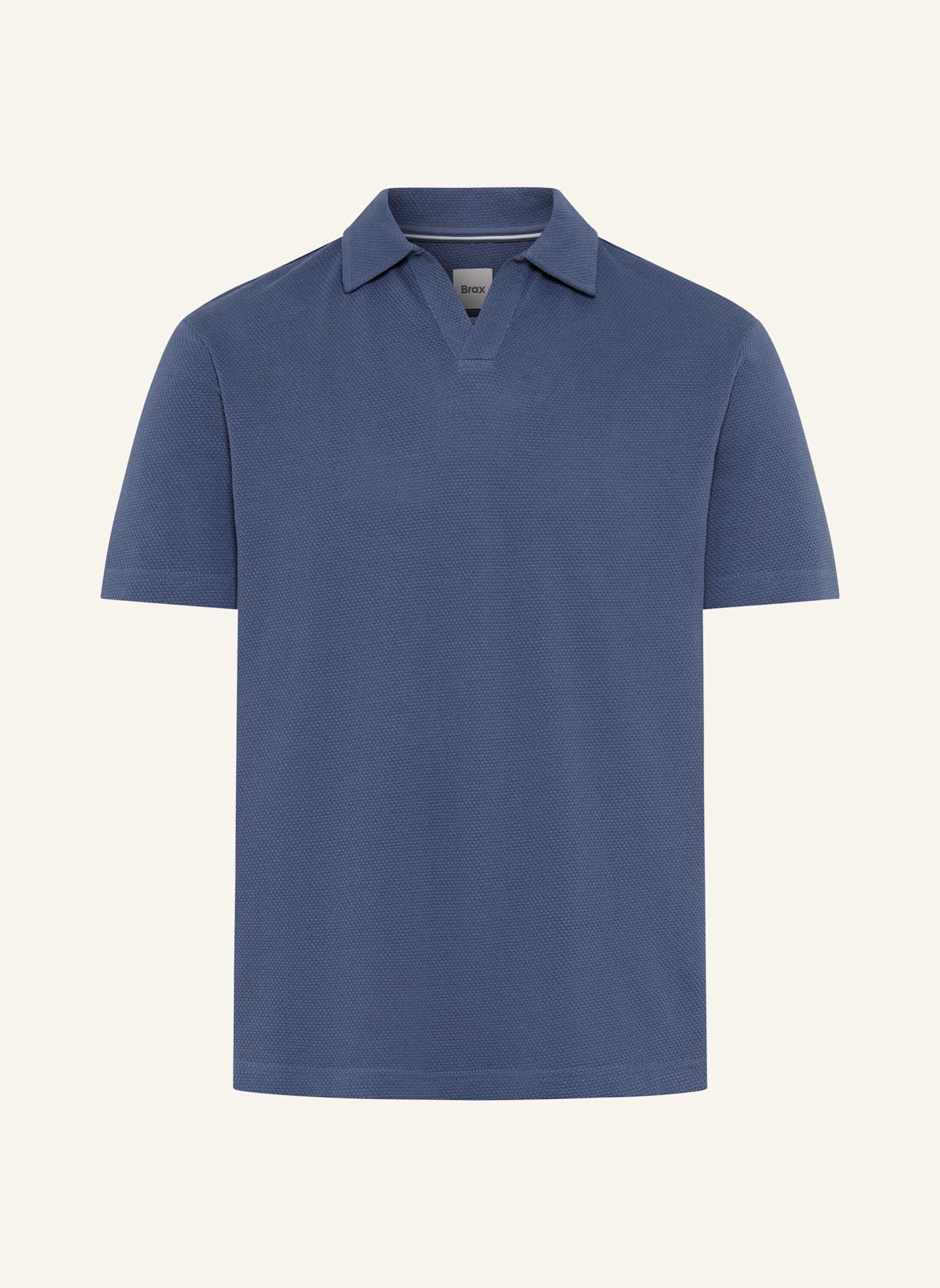 BRAX Poloshirt STYLE PRINCETON: BLAU