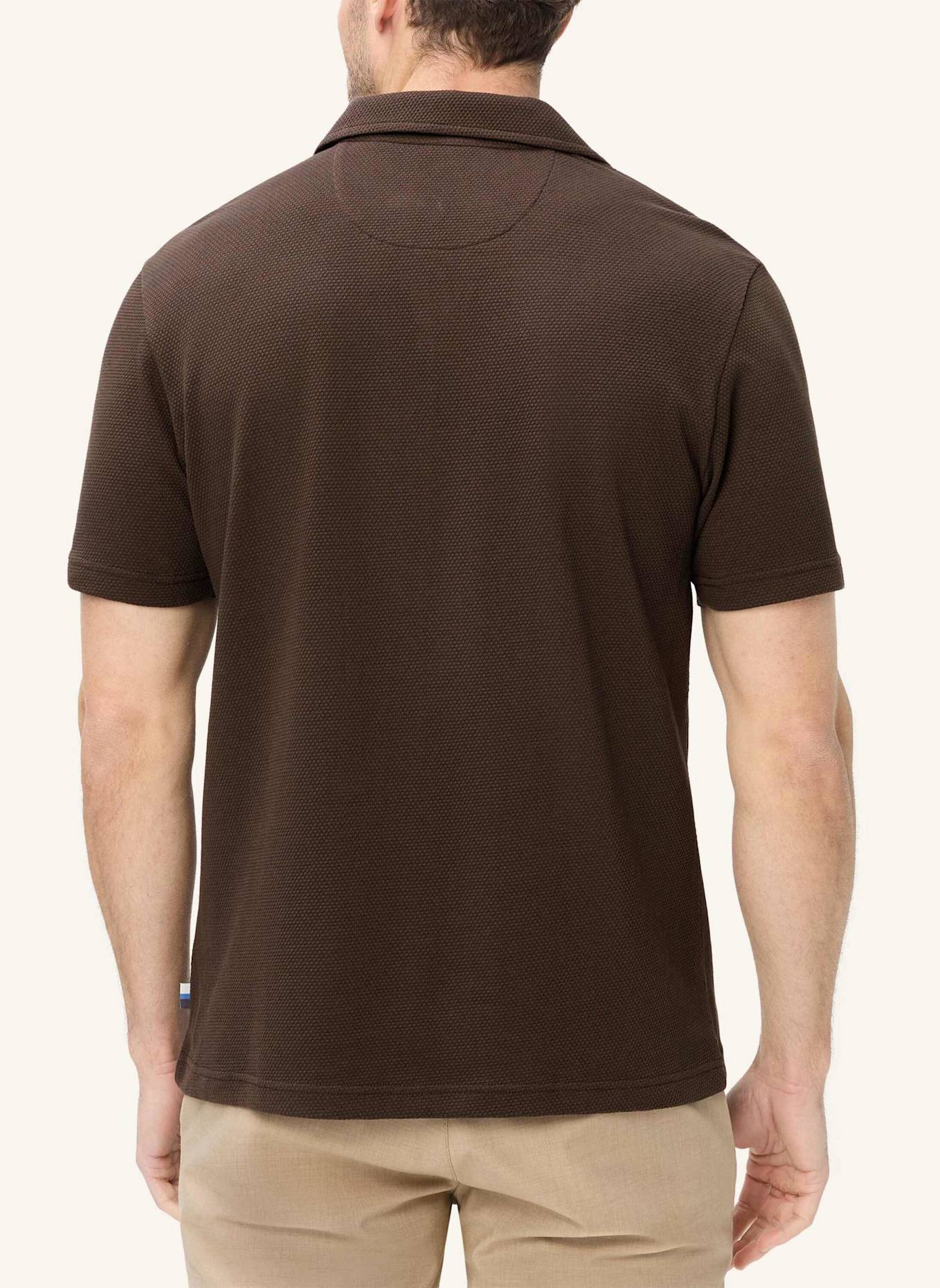 BRAX Poloshirt STYLE PRINCETON: BRAUN