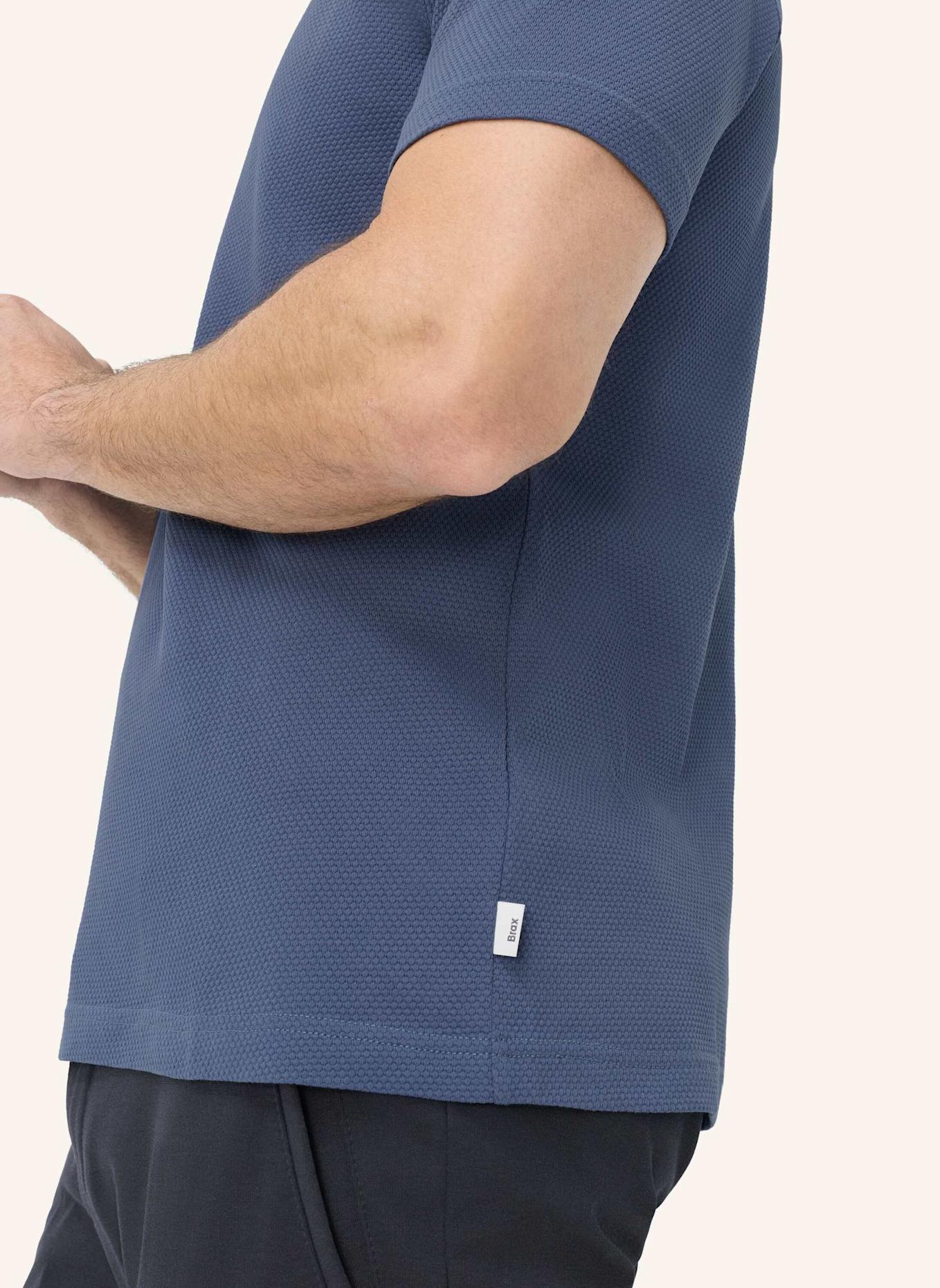 BRAX Poloshirt STYLE PRINCETON: BLAU