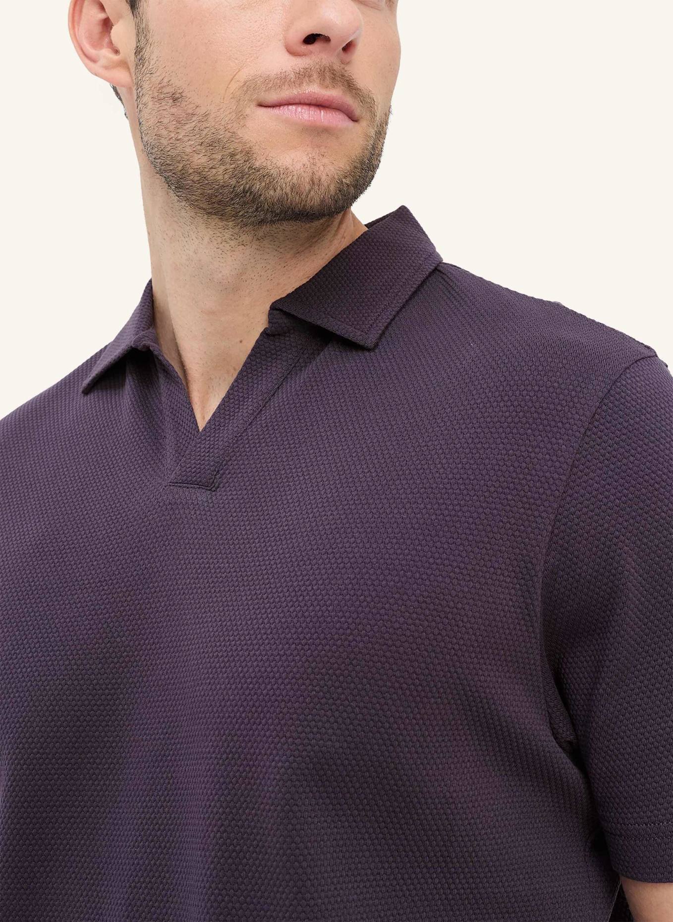 BRAX Poloshirt STYLE PRINCETON: LILA