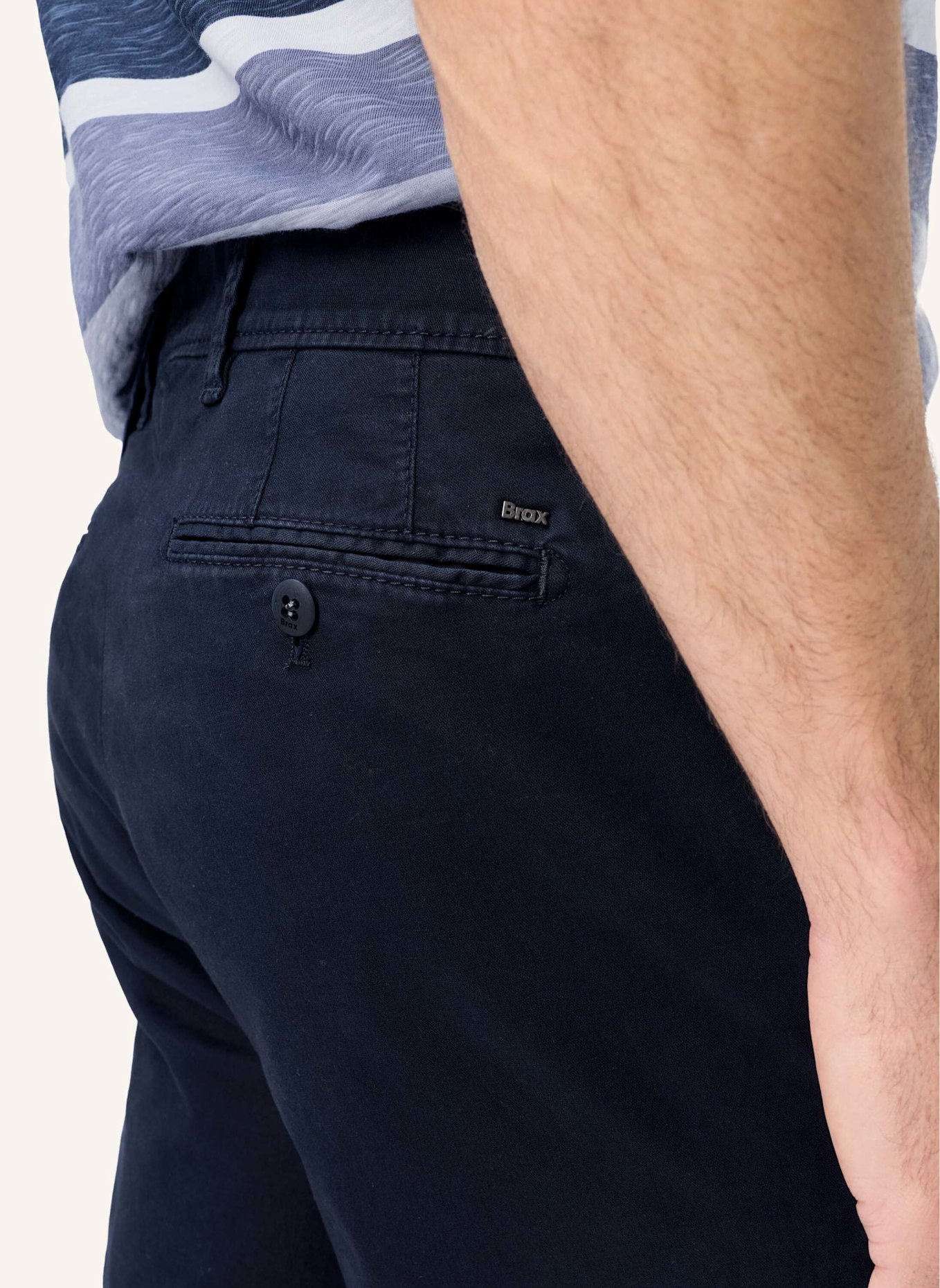 BRAX Flatfronthose|Chino STYLE EVANS: DUNKELBLAU