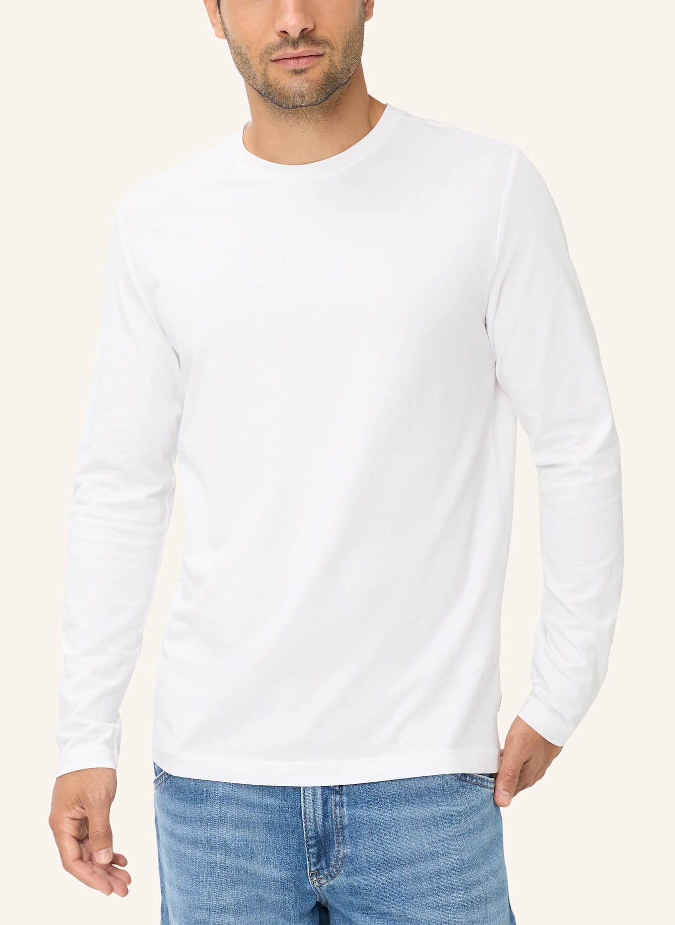 BRAX T-Shirt STYLE TIMON: WEISS