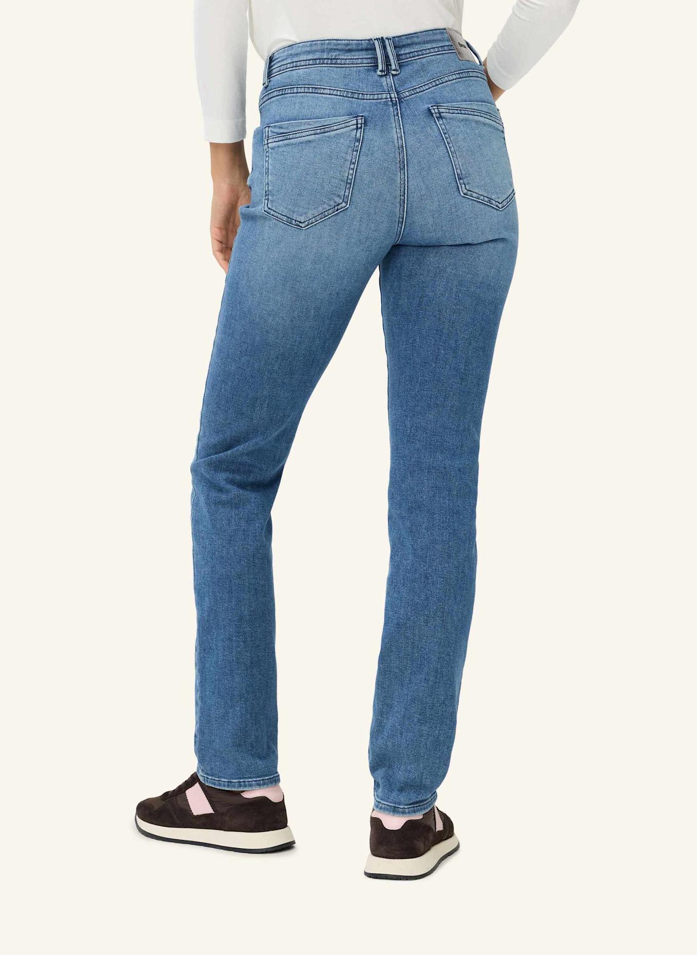 BRAX Five-Pocket-Jeans STYLE CAROLA: HELLBLAU