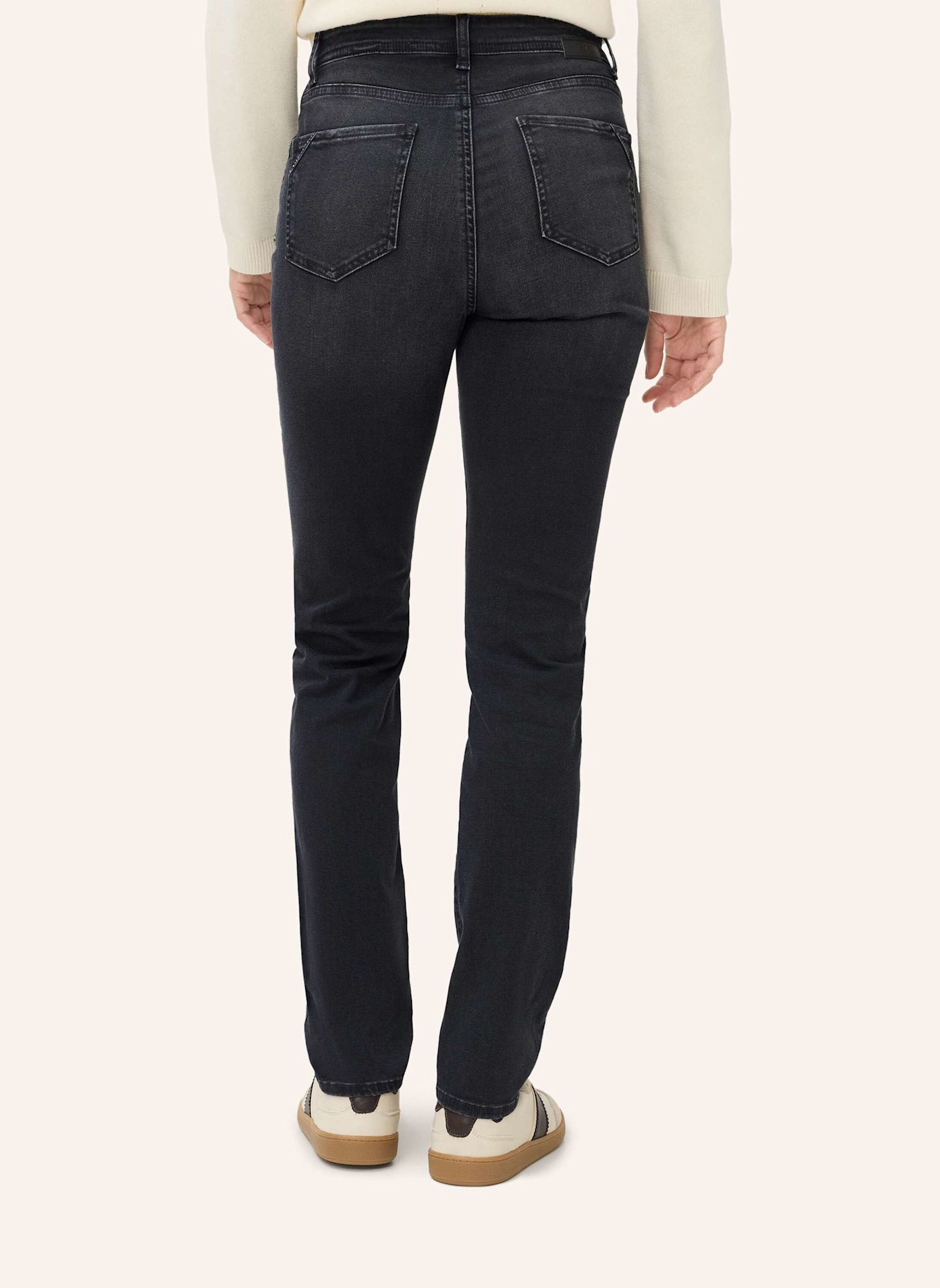 BRAX Five-Pocket-Jeans STYLE CAROLA: SCHWARZ