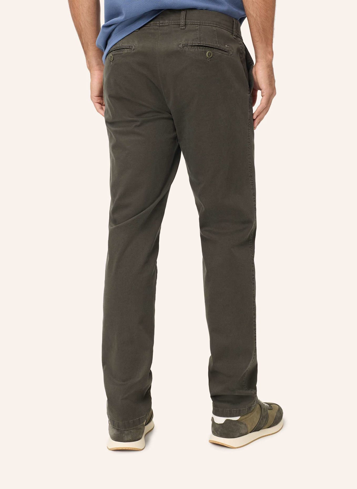 BRAX Flatfronthose|Chino STYLE EVANS: OLIV