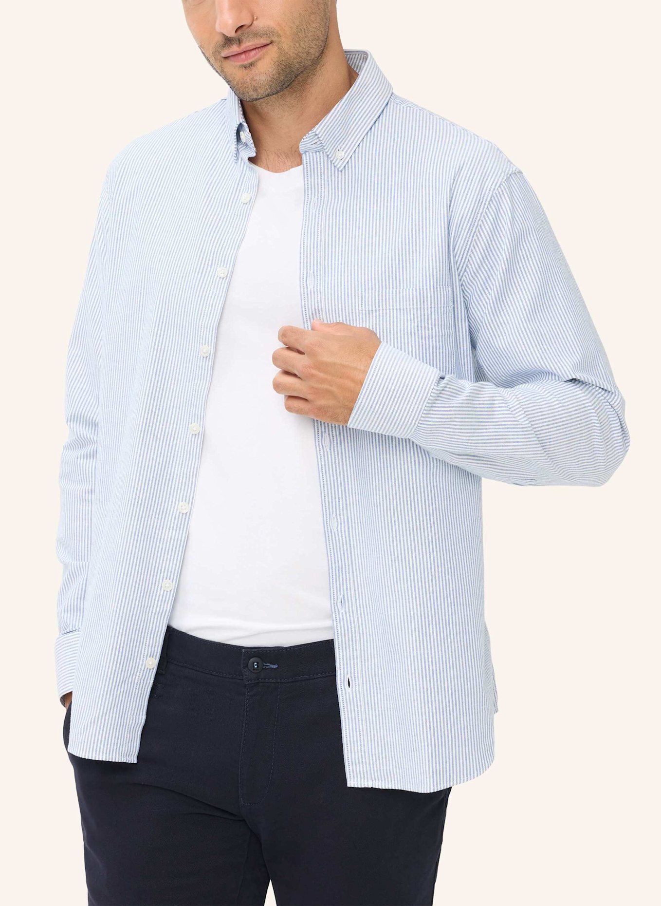 BRAX Hemd STYLE DANIEL: BLAU
