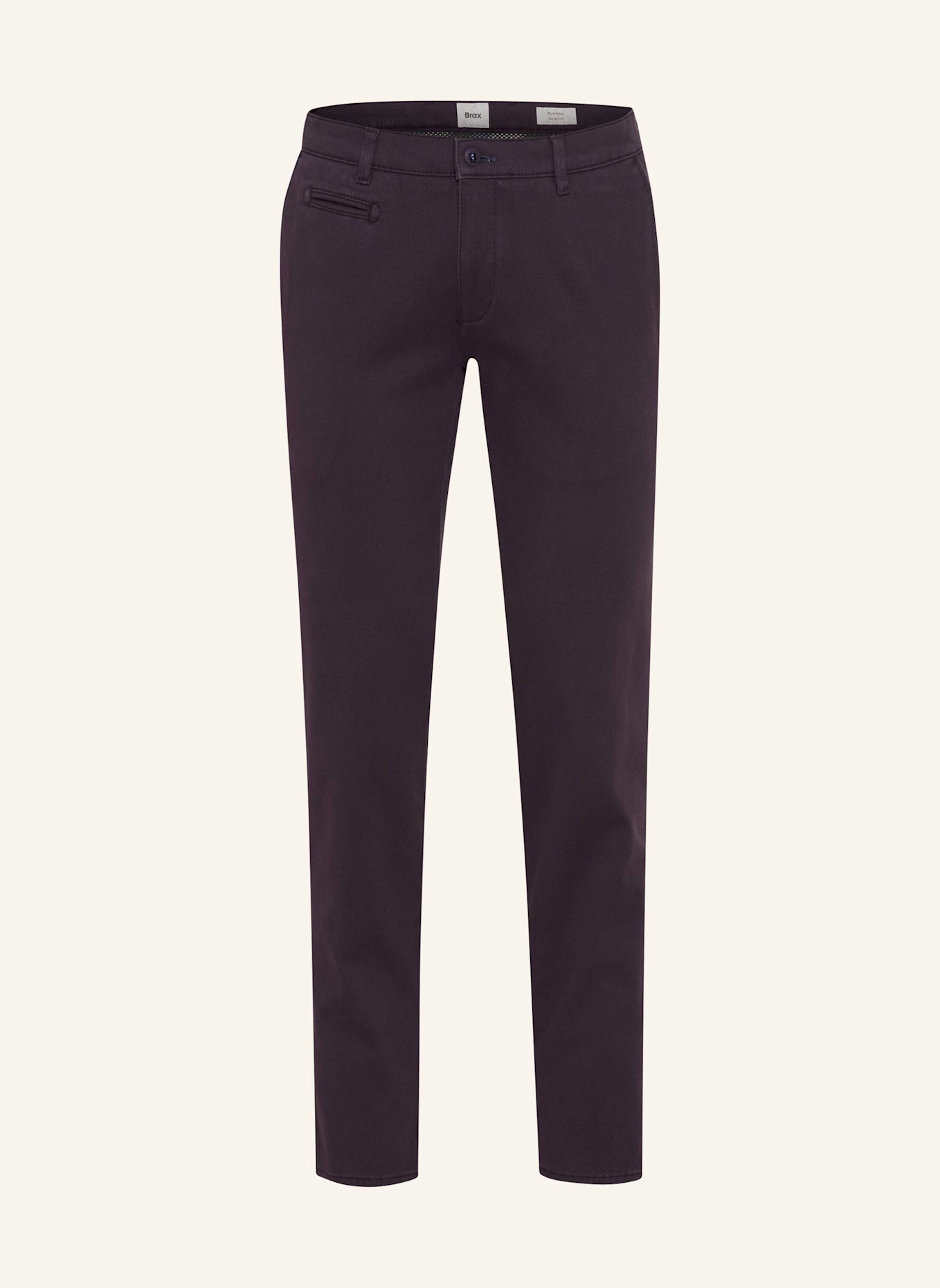 BRAX Chino FABIO IN Modern Fit: DUNKELLILA