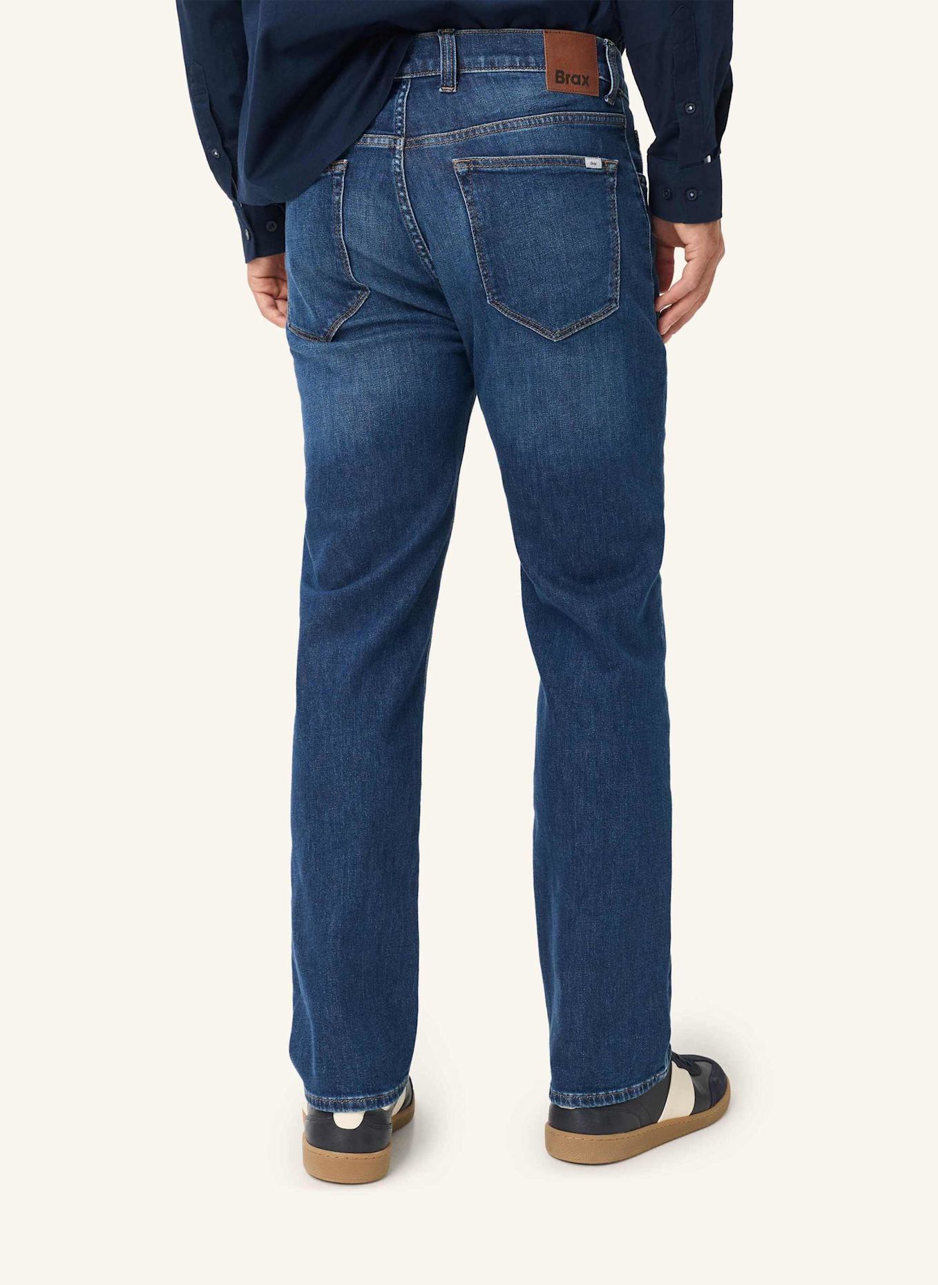 BRAX Jeans CLINT Relaxed Straight Fit: BLAU