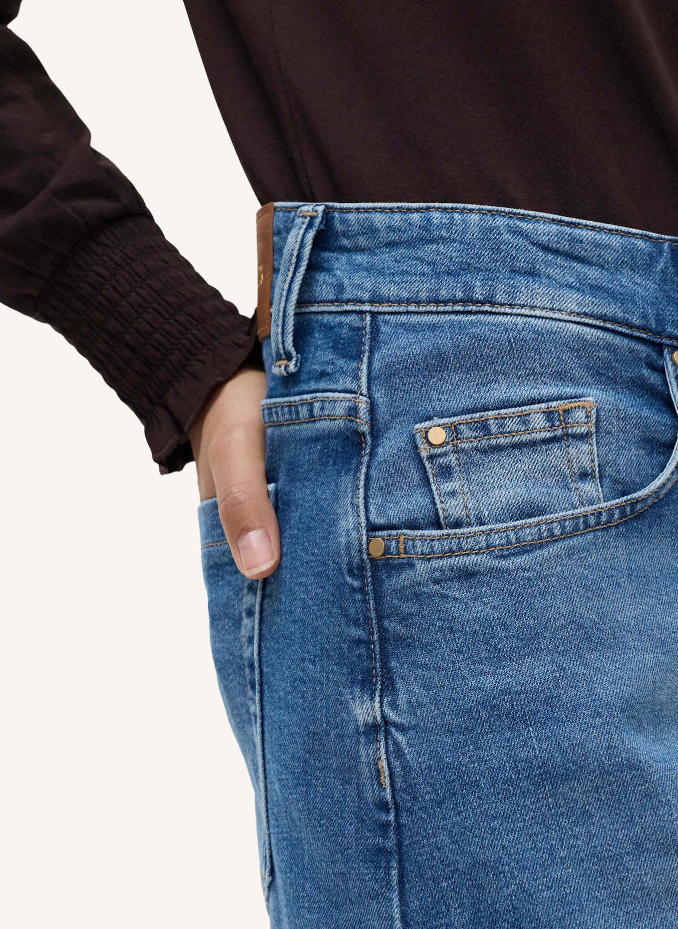 BRAX Palazzohose|Five-Pocket-Hose STYLE MARCH: DUNKELBLAU