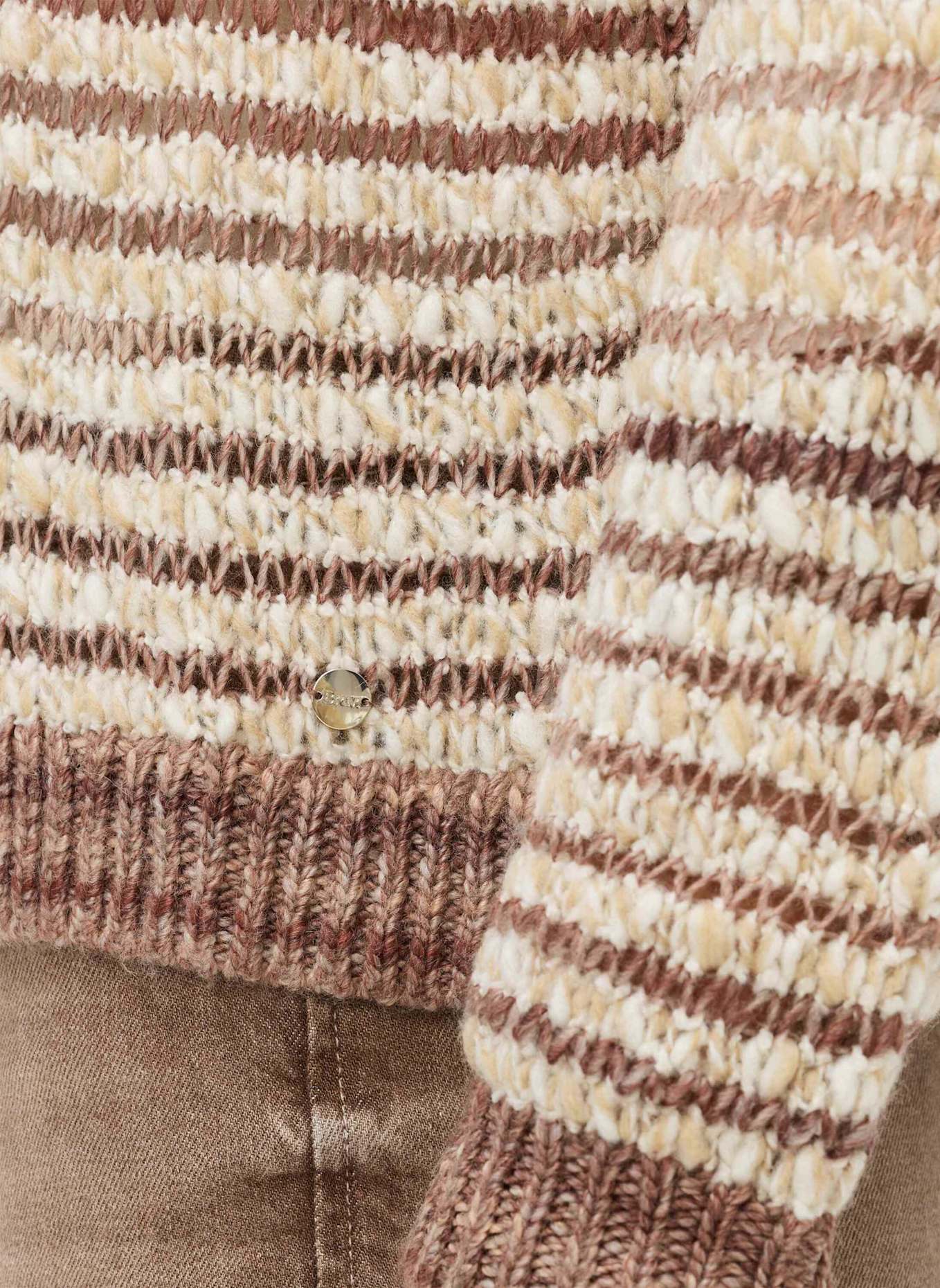 BRAX Strickjacke STYLE ANN: HELLBRAUN