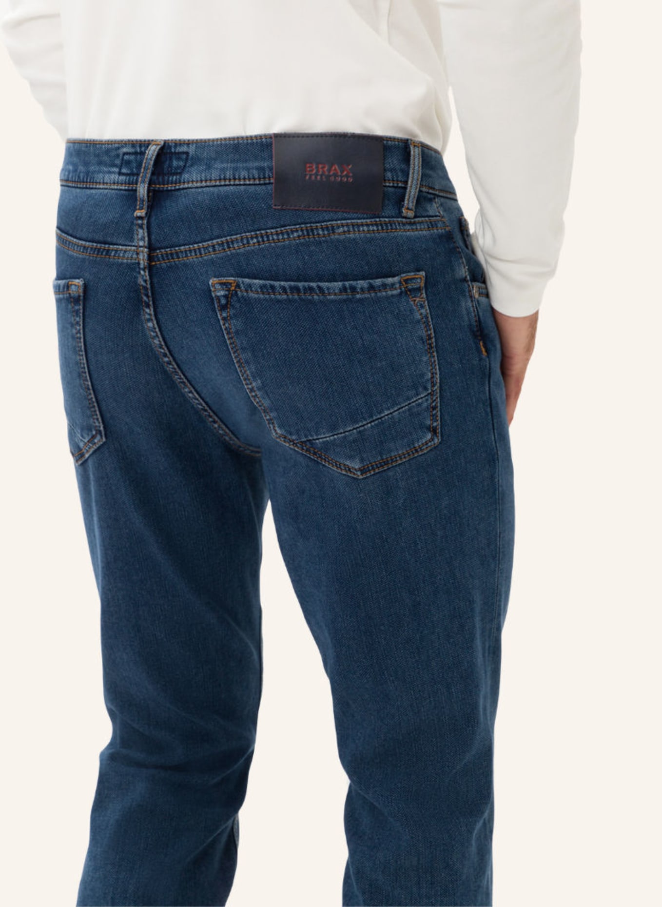 dunkelblau STYLE BRAX Jeans CHUCK in