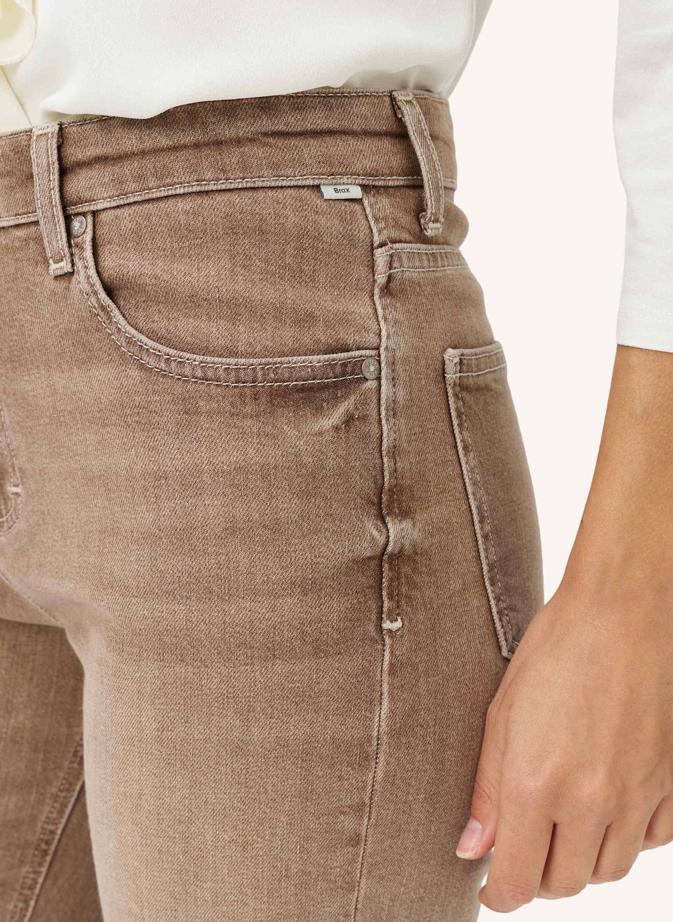 BRAX Five-Pocket-Jeans STYLE MADISON S: BRAUN