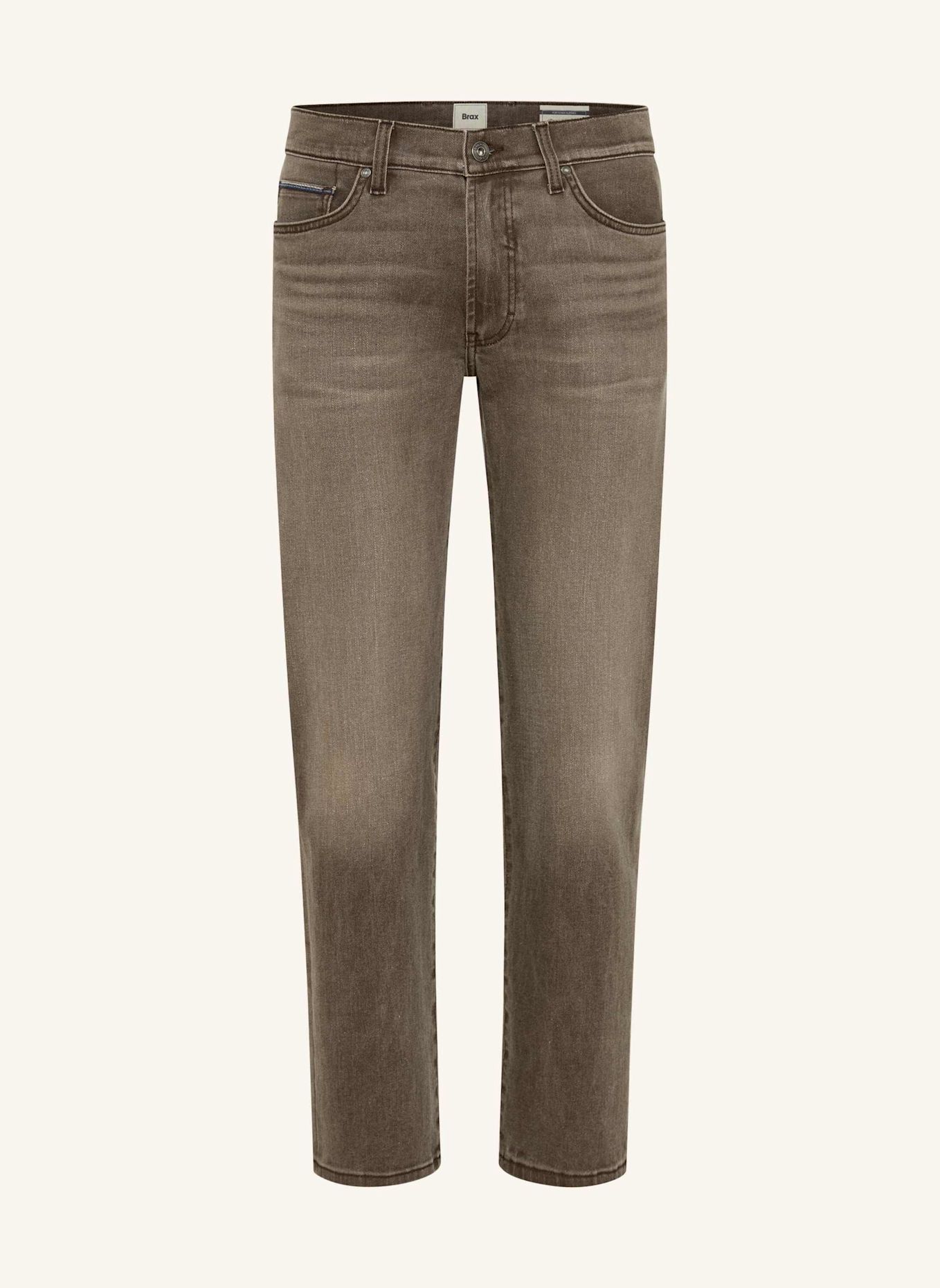 BRAX Five-Pocket-Jeans STYLE CLINT: BRAUN