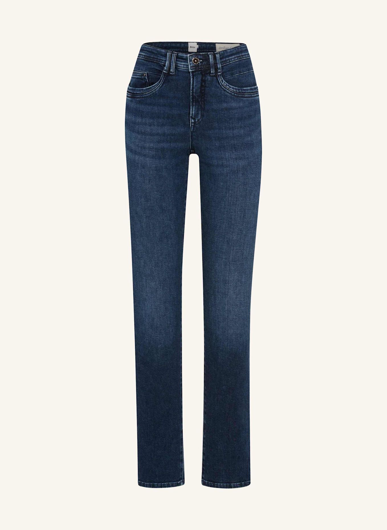 BRAX Five-Pocket-Jeans STYLE CAROLA: BLAU