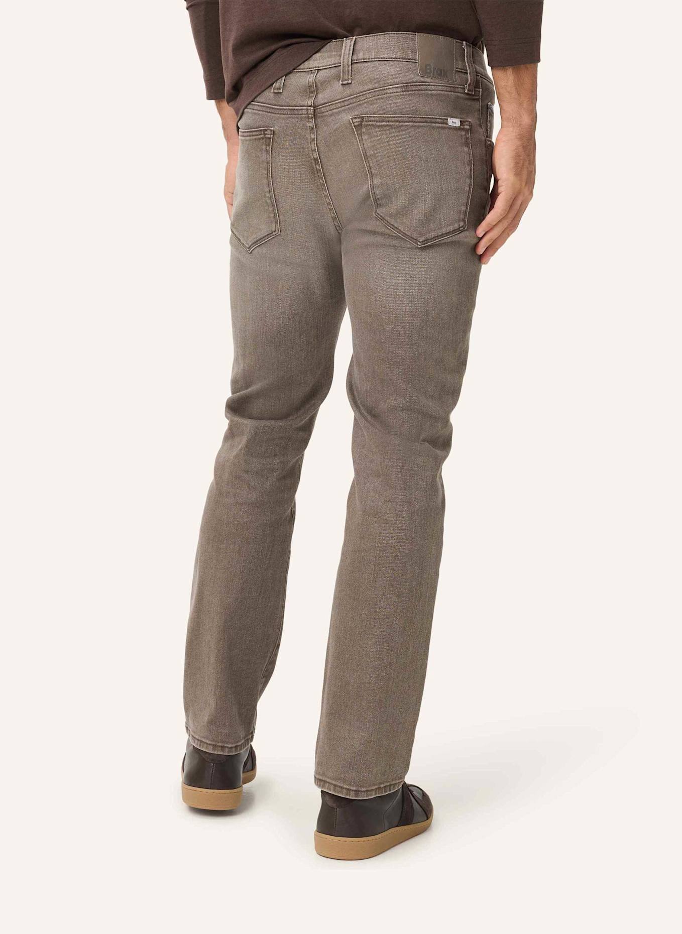 BRAX Five-Pocket-Jeans STYLE CLINT: BRAUN