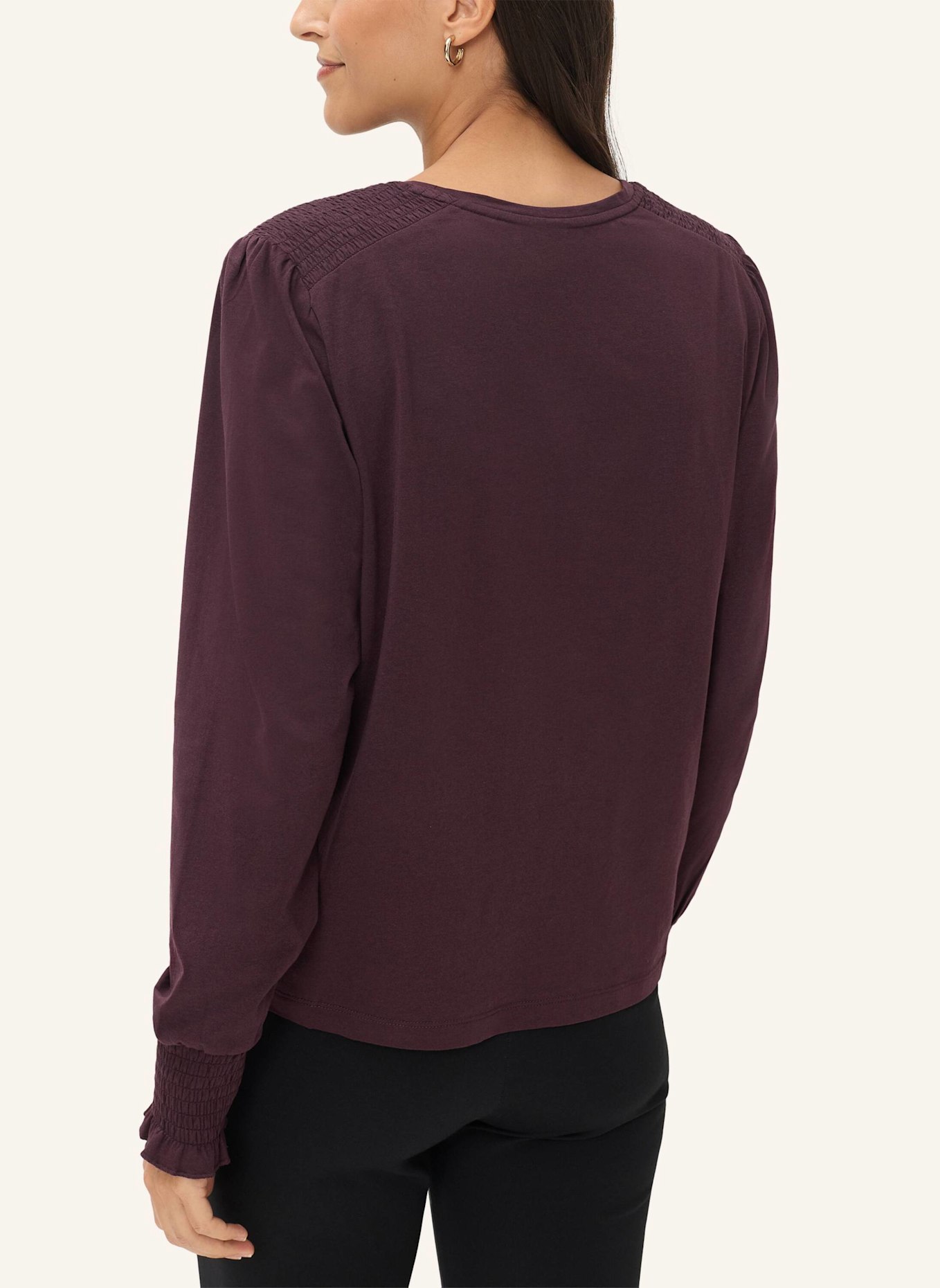 BRAX Shirt STYLE CAITLIN L: DUNKELLILA