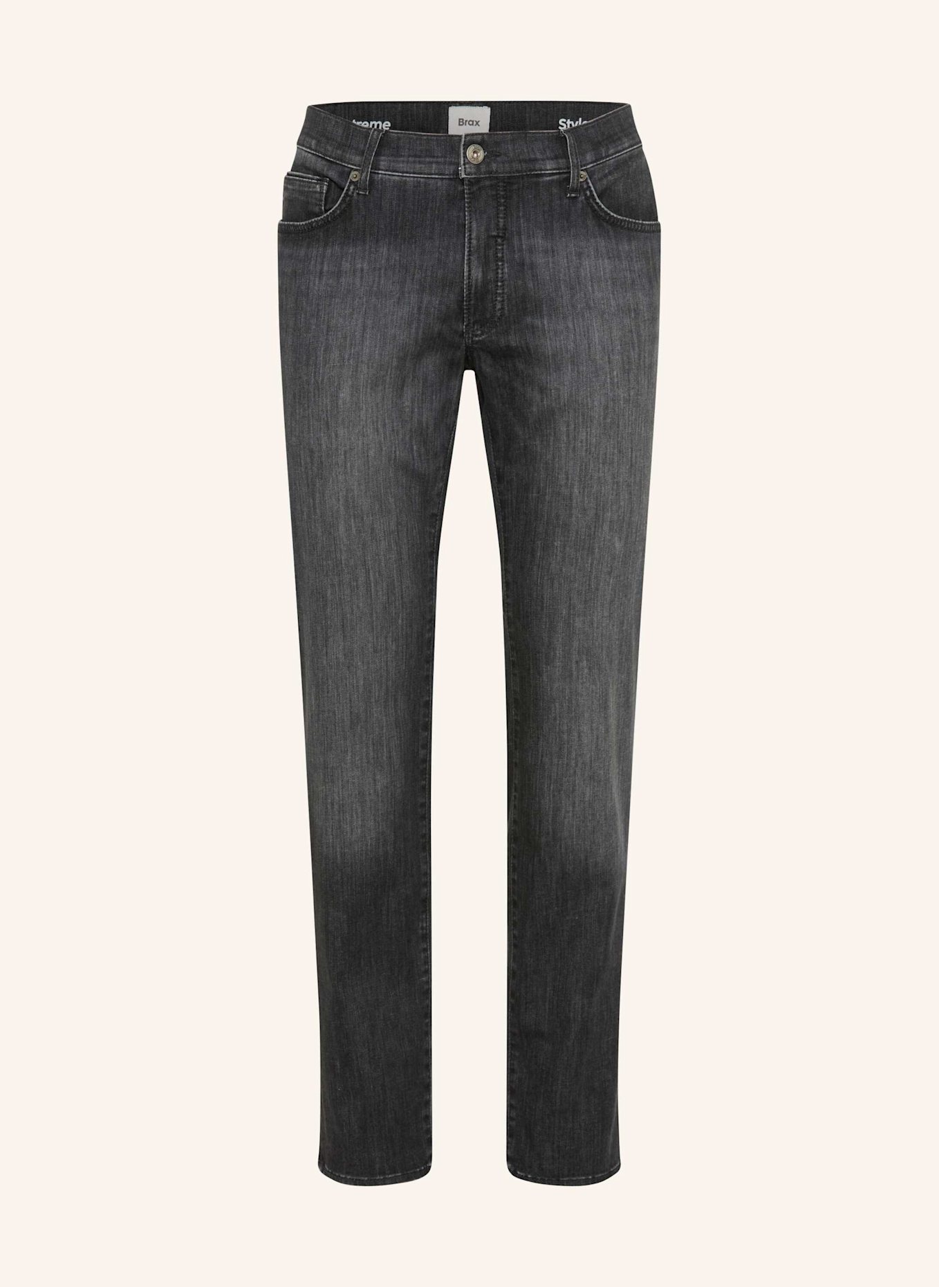 BRAX Five-Pocket-Jeans STYLE CHUCK: DUNKELGRAU
