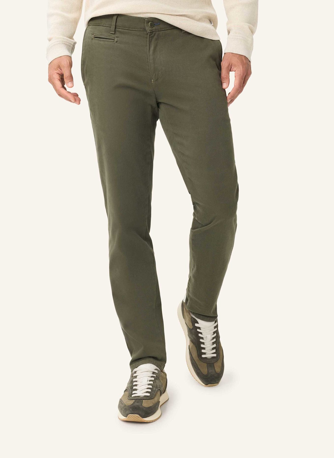 BRAX Chino FABIO IN Modern Fit: OLIV