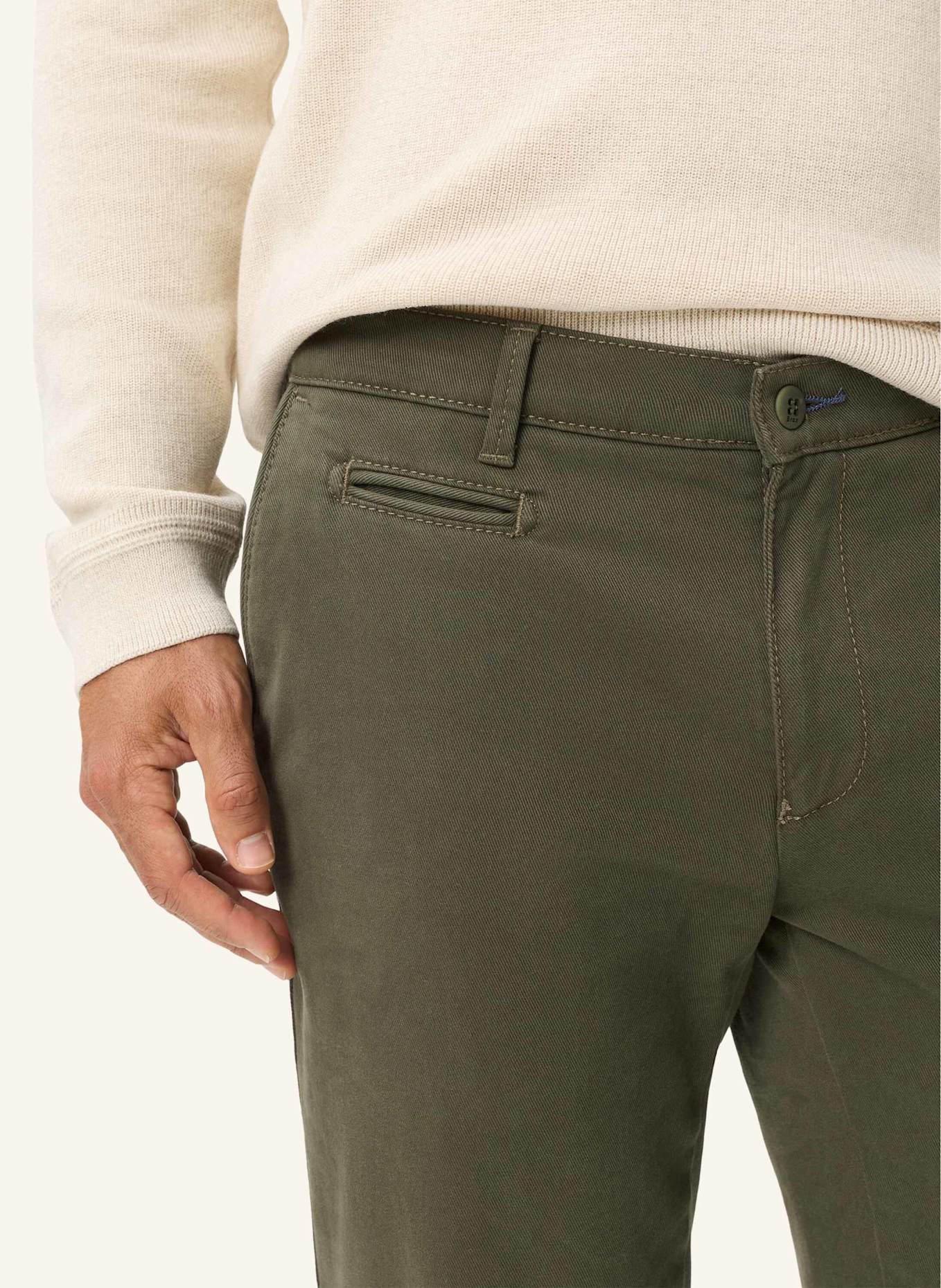 BRAX Chino FABIO IN Modern Fit: OLIV