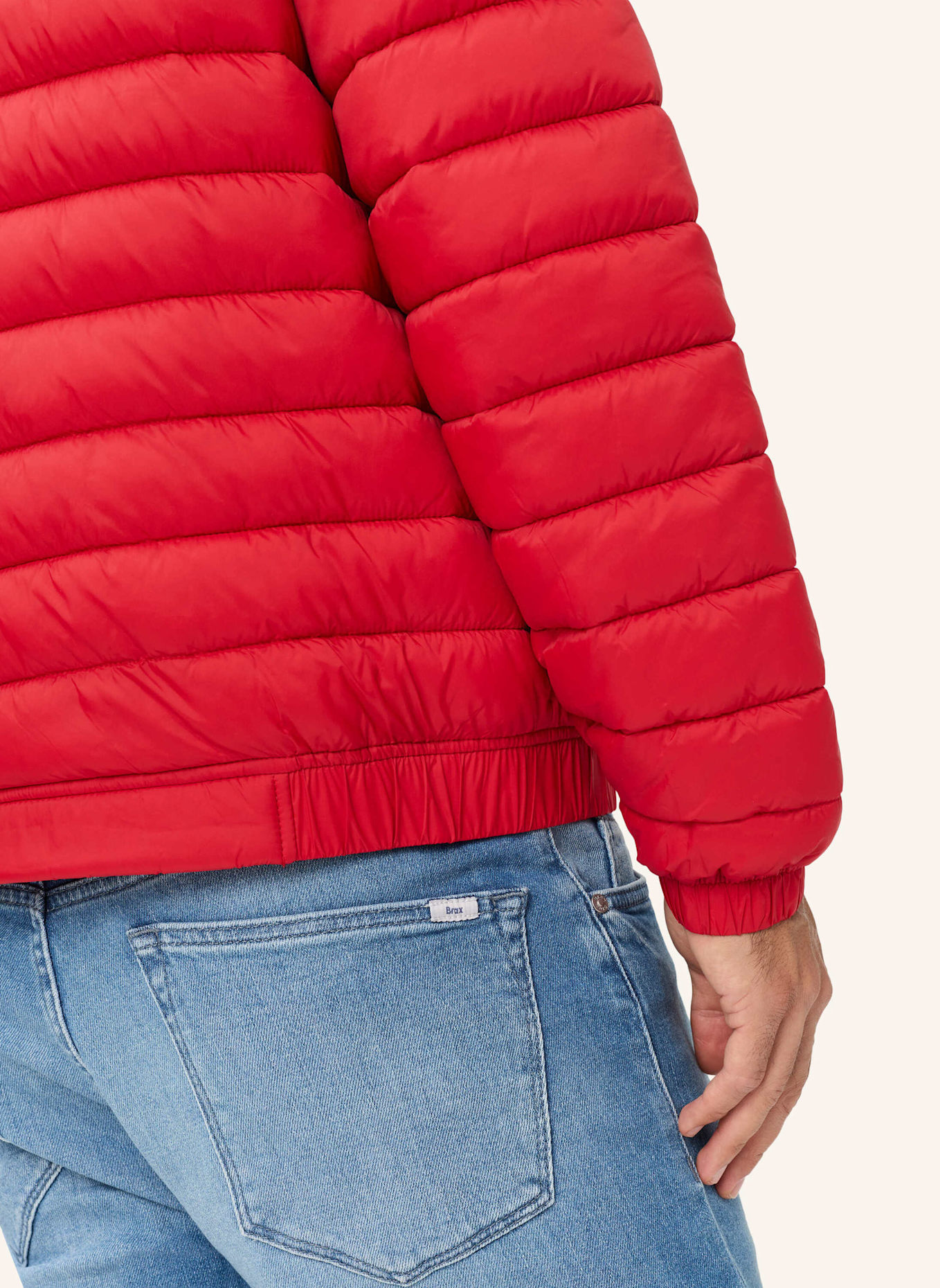 BRAX Steppjacke STYLE BRAD: ROT