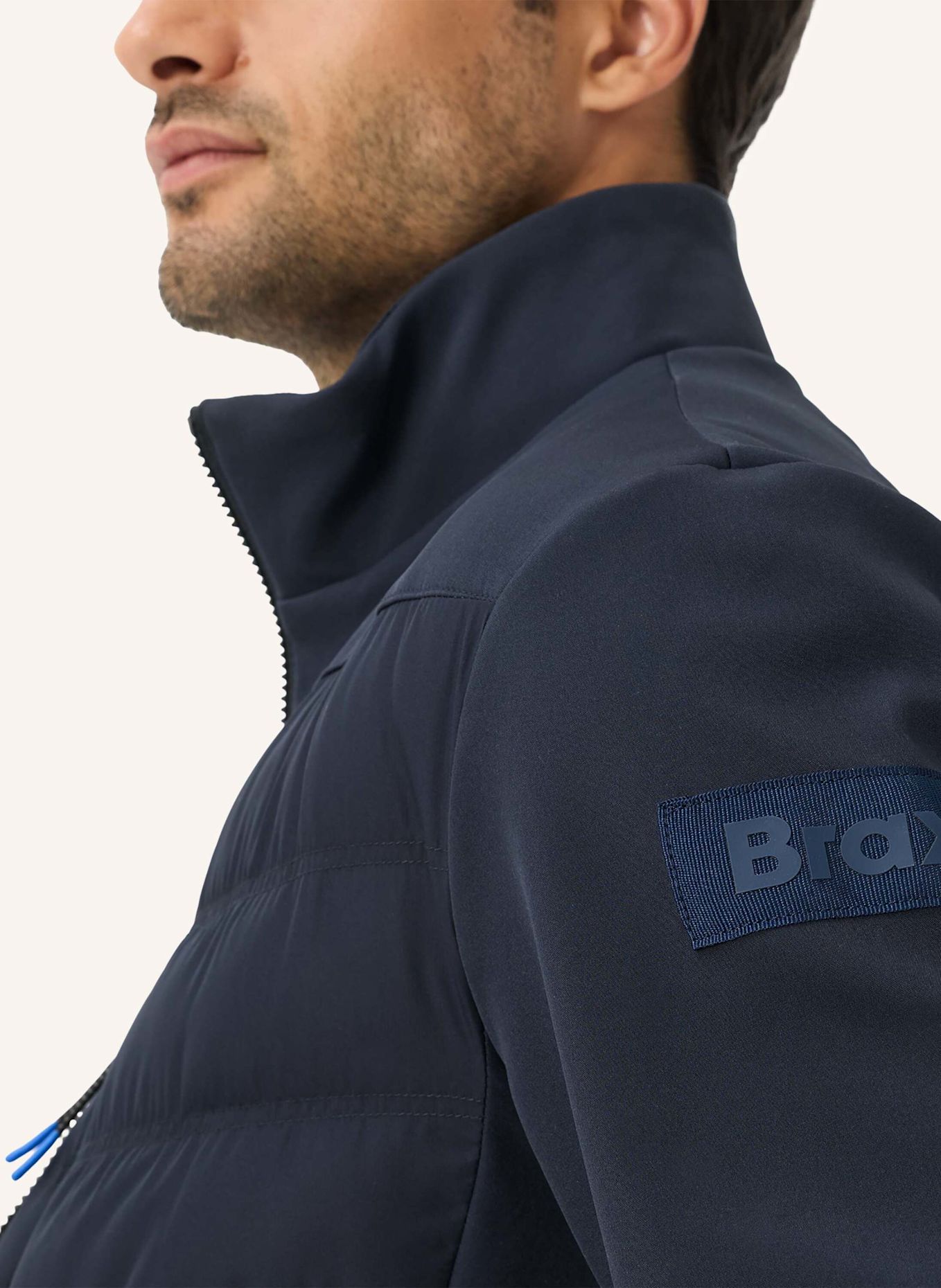 BRAX Hybridjacke STYLE TREVOR: BLAU
