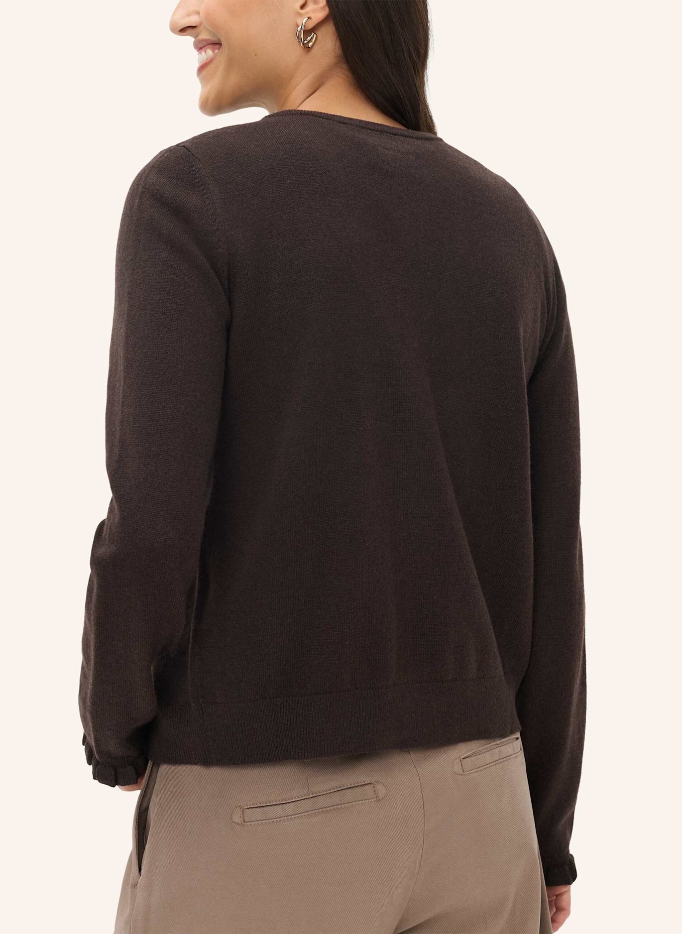 BRAX Strickjacke STYLE ANN: BRAUN