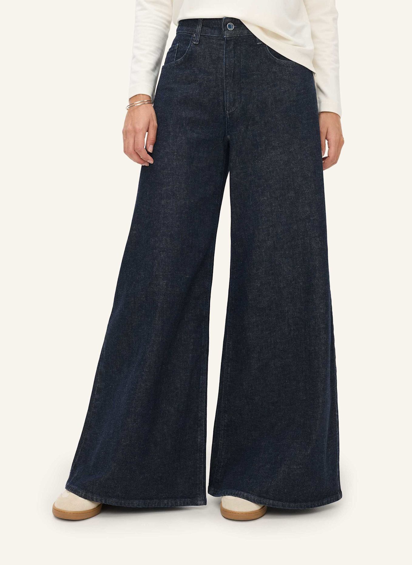 BRAX Palazzohose|Five-Pocket-Hose STYLE MARCH: BLAU