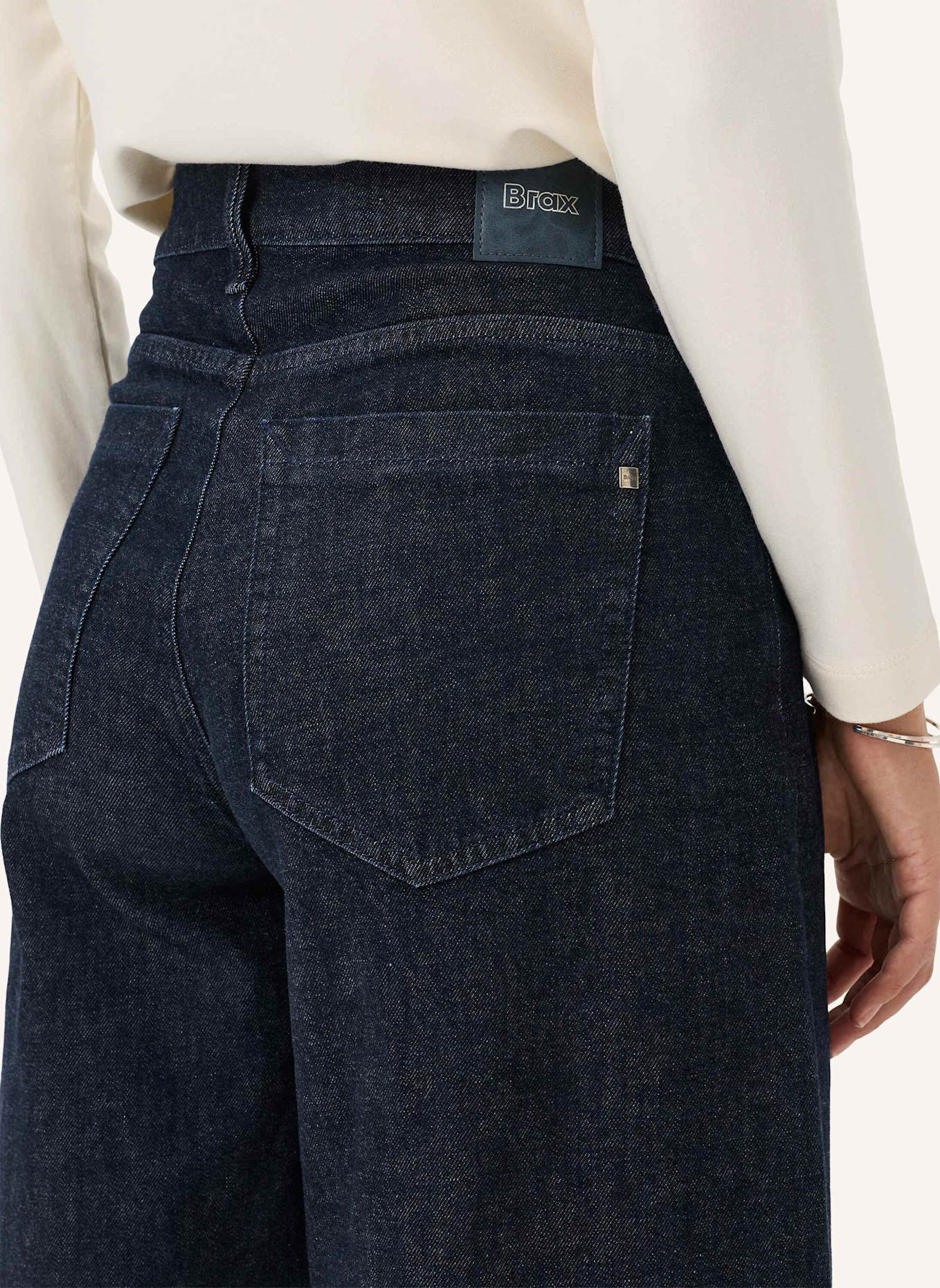 BRAX Palazzohose|Five-Pocket-Hose STYLE MARCH: BLAU