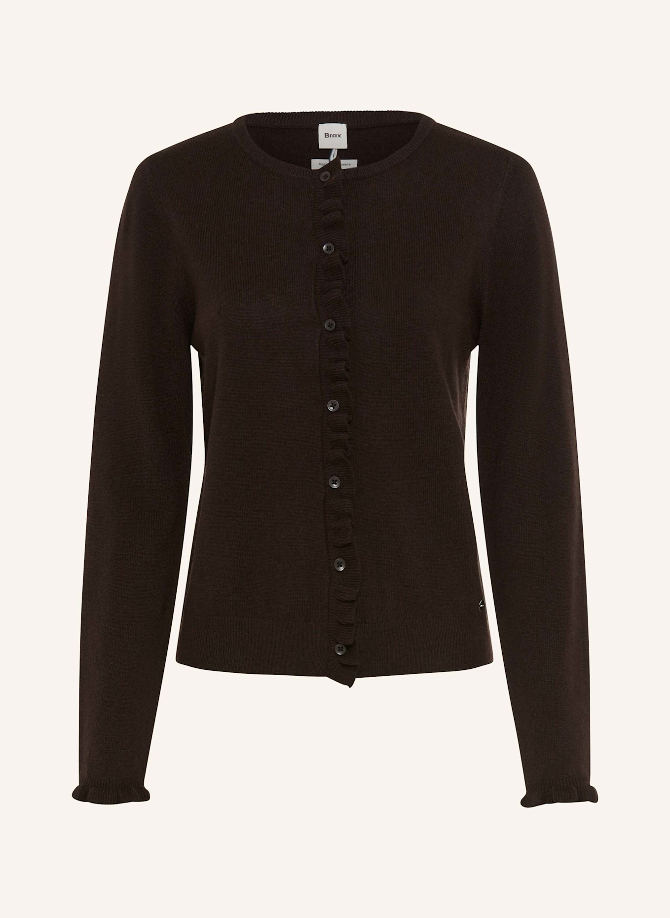 BRAX Strickjacke STYLE ANN: BRAUN