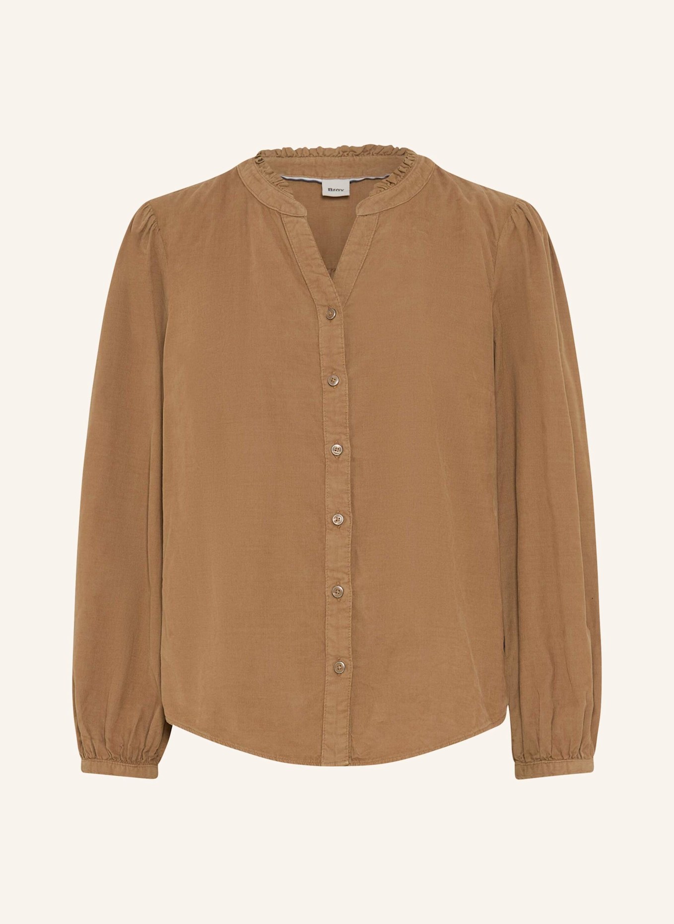 BRAX Cordbluse VIOLET: BEIGE