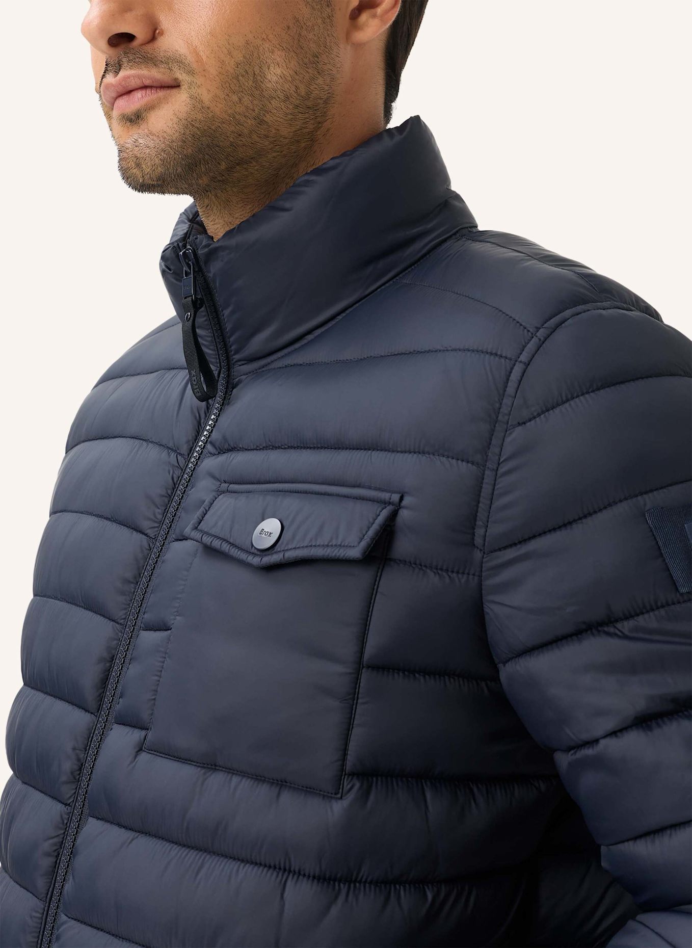 BRAX Steppjacke STYLE BRAD: BLAU