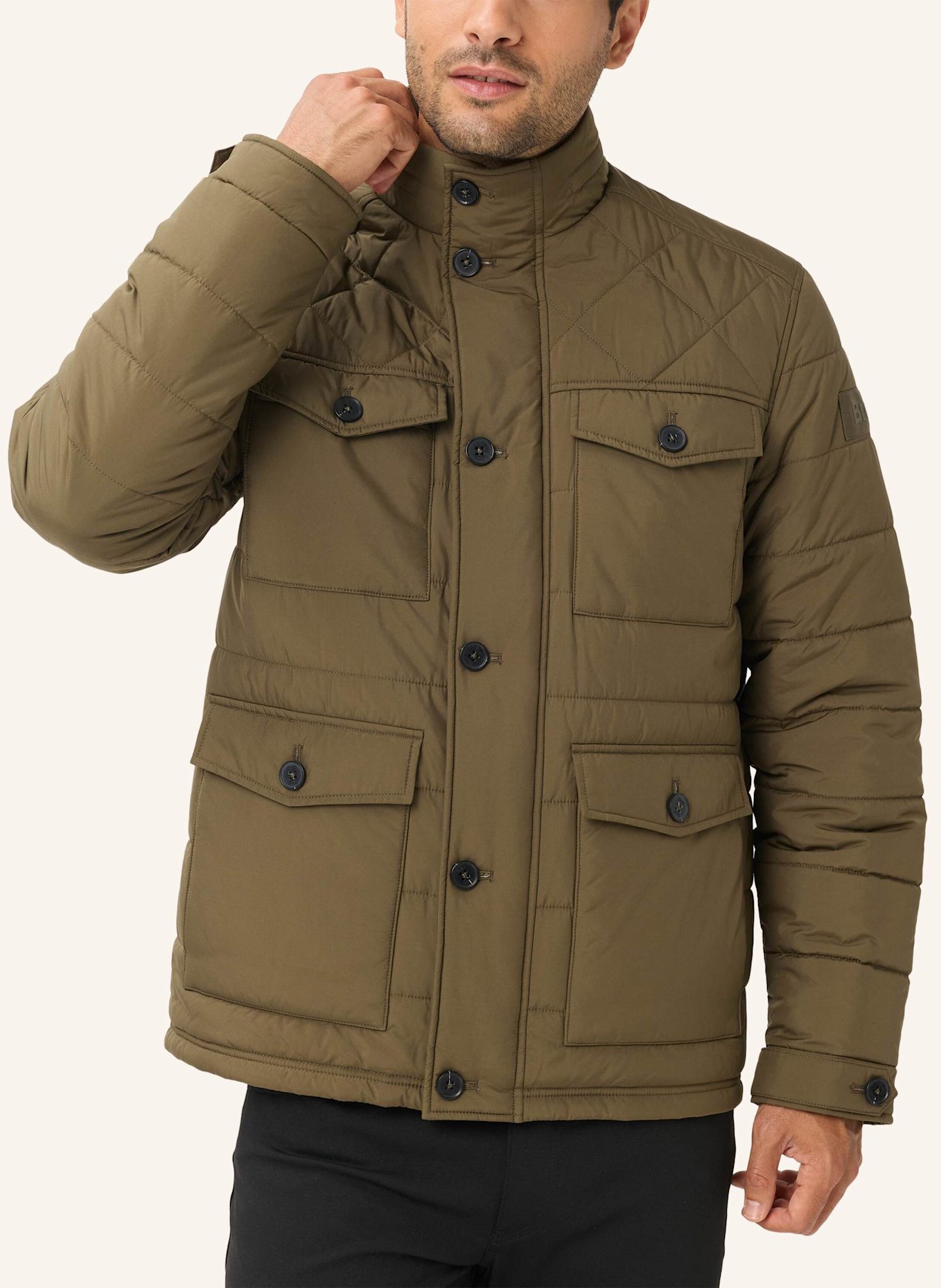 BRAX Steppjacke|Field-Jacket STYLE GEORGE: KHAKI