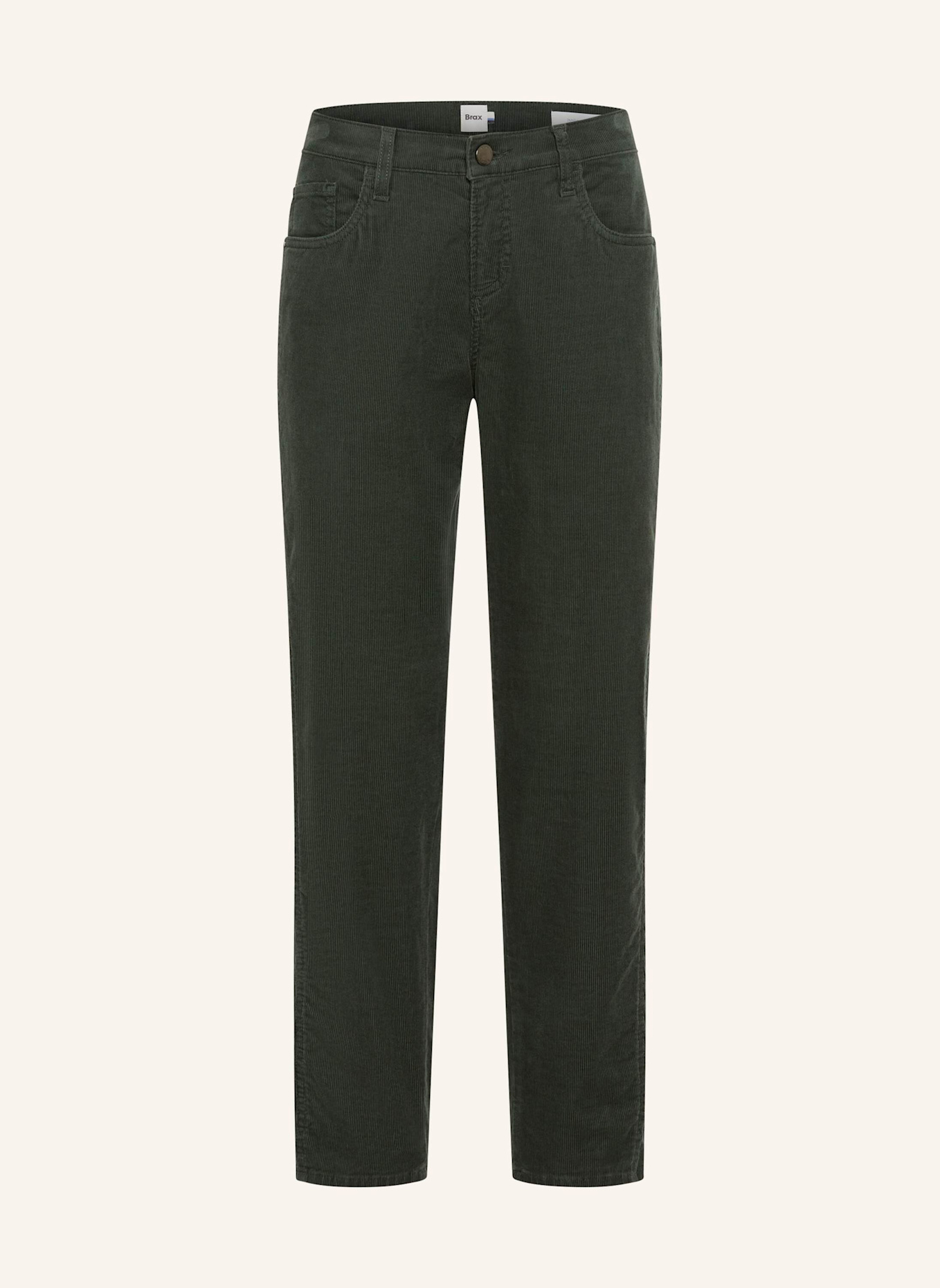 BRAX Five-Pocket-Jeans STYLE MILEY S: DUNKELGRÜN