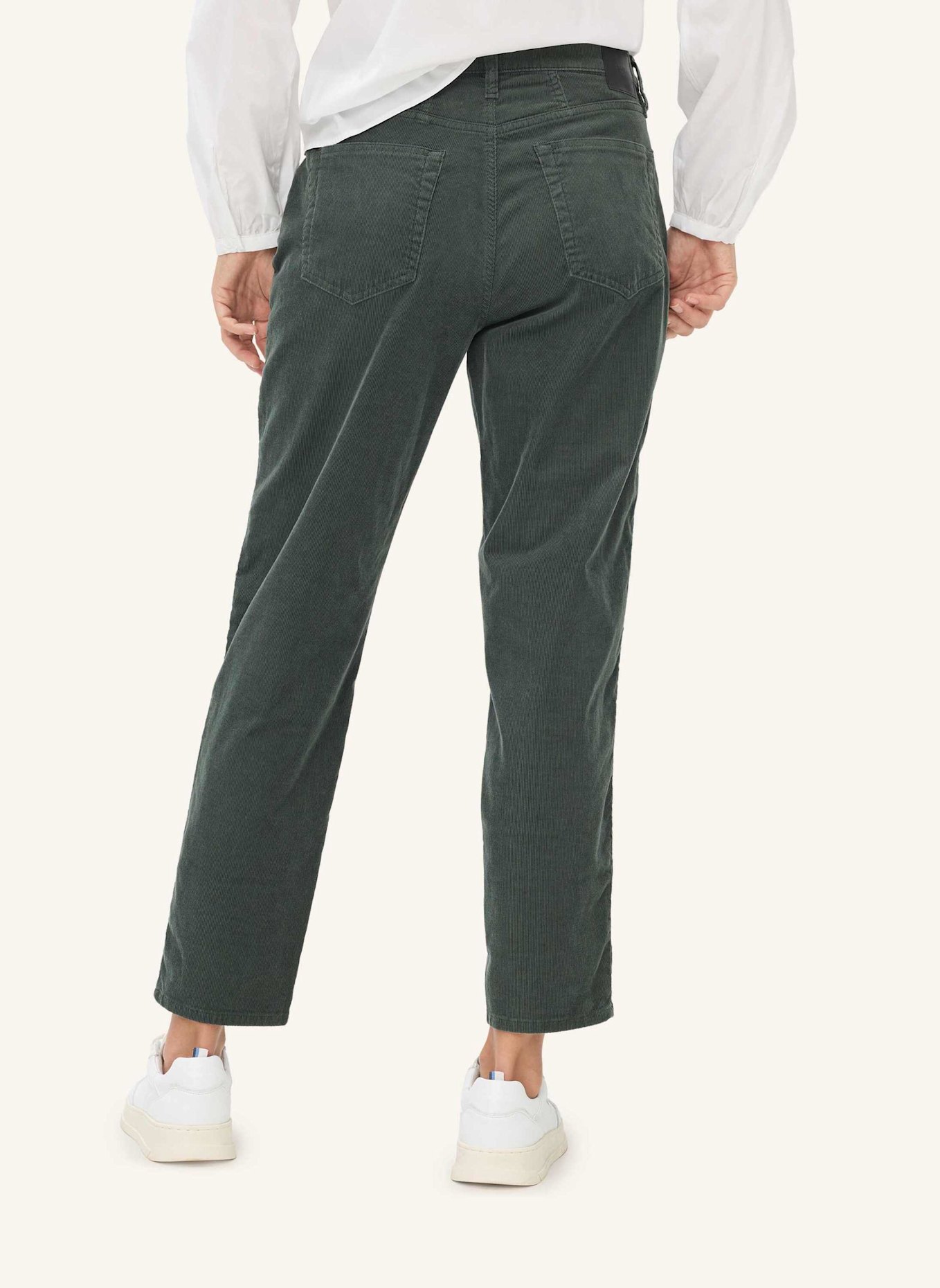BRAX Five-Pocket-Jeans STYLE MILEY S: DUNKELGRÜN